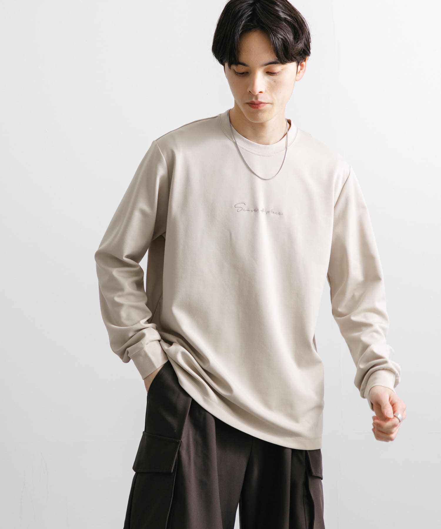 身長：173cm サイズ：L