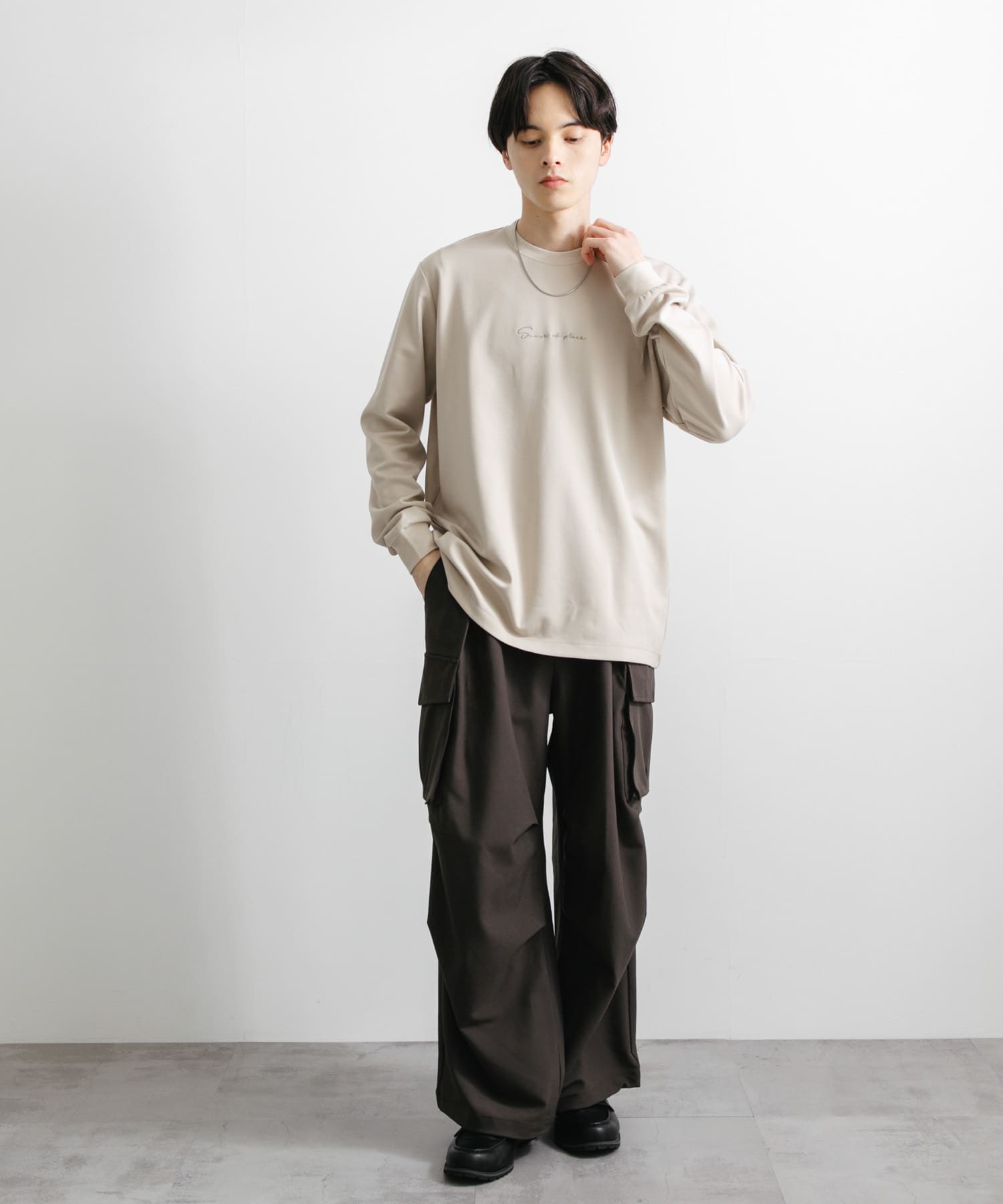 身長：173cm サイズ：L