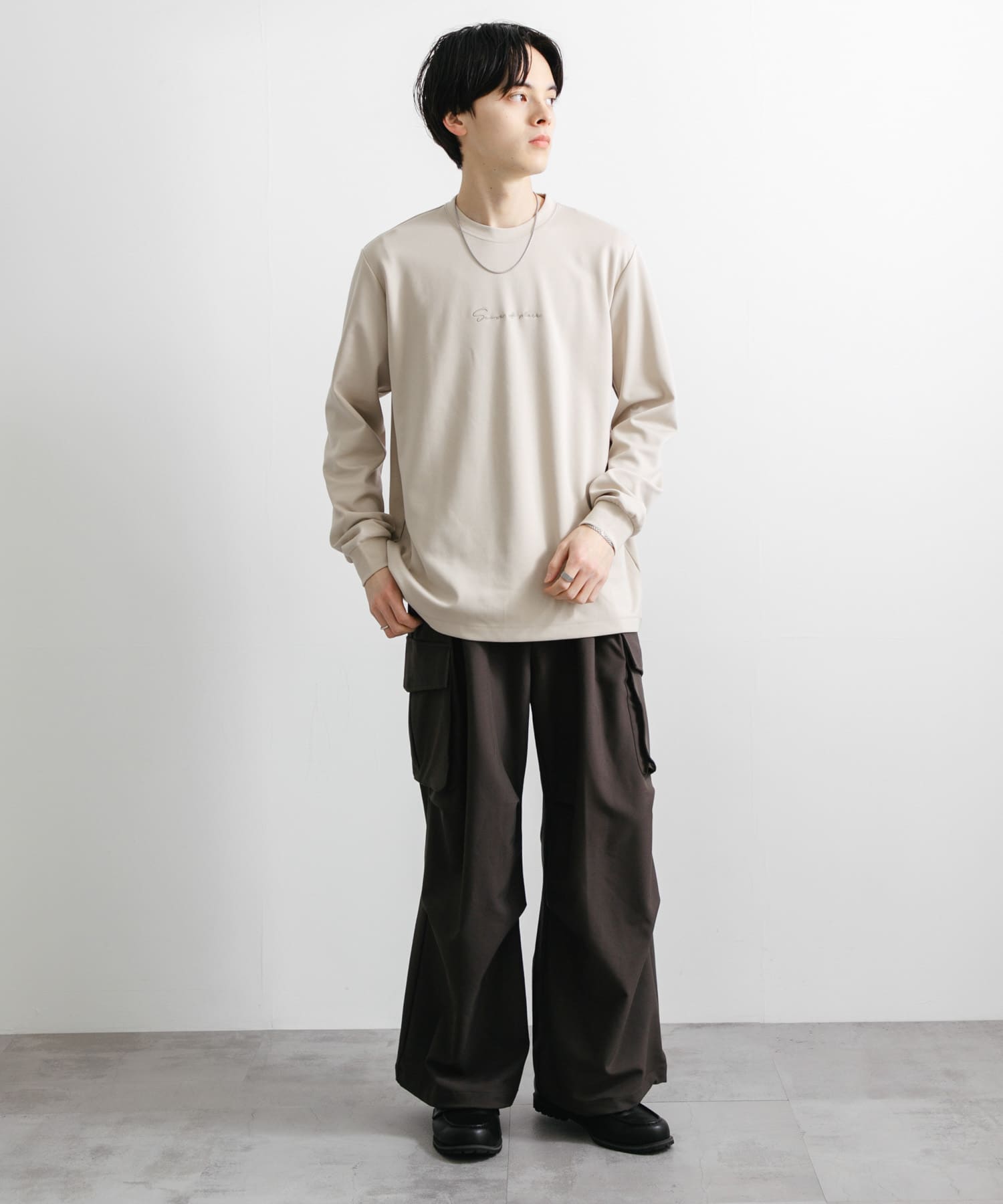 身長：173cm サイズ：L