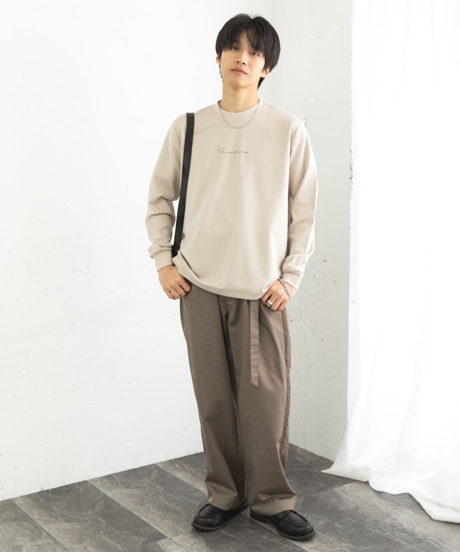 身長：172cm サイズ：L