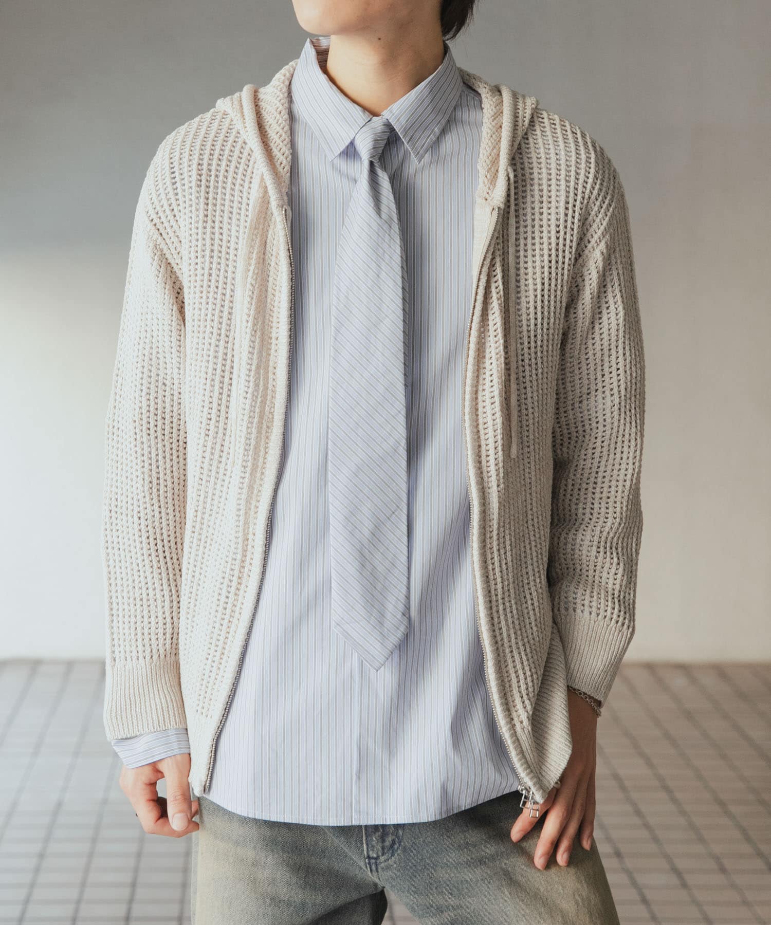 身長：176cm サイズ：L