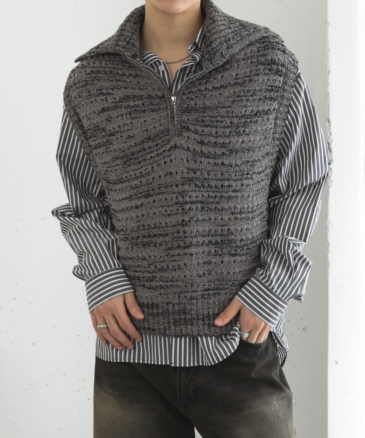 身長：176cm サイズ：M