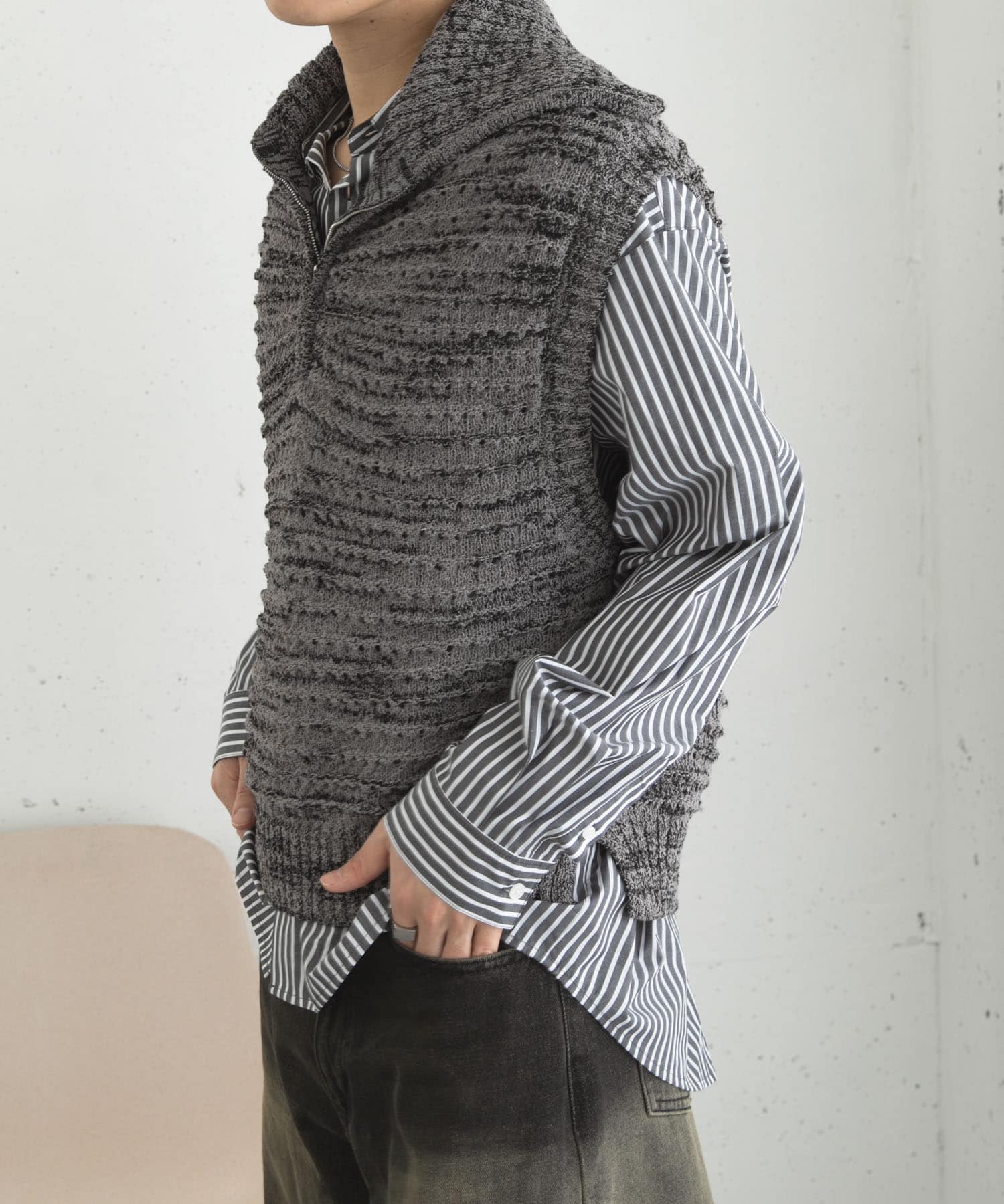 身長：176cm サイズ：M