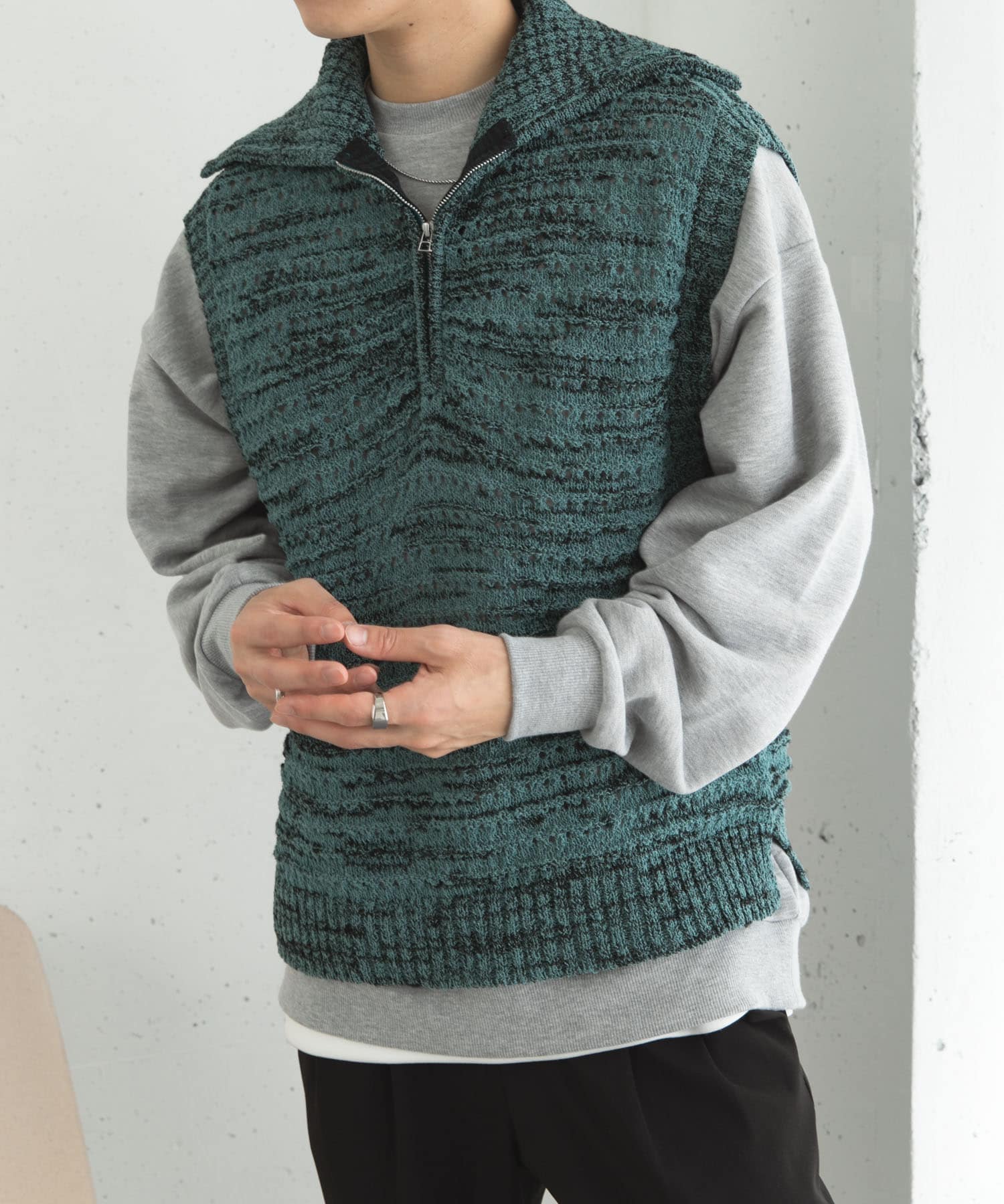 身長：176cm サイズ：L