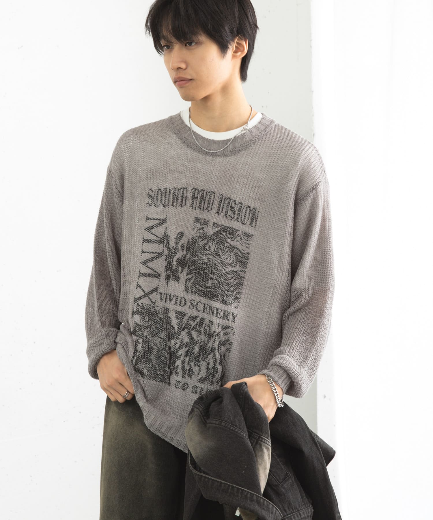 身長：172cm サイズ：L