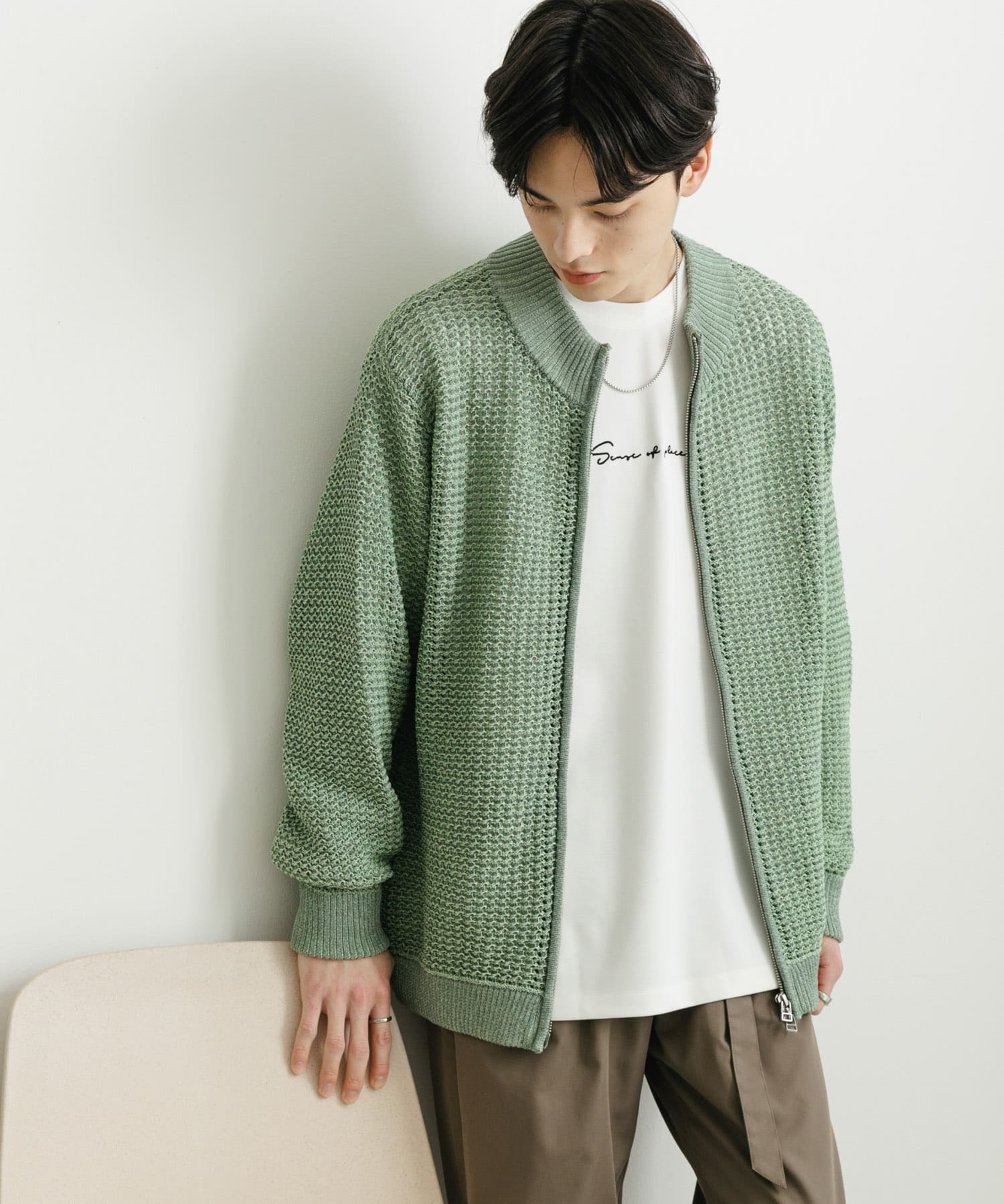 身長：173cm サイズ：L