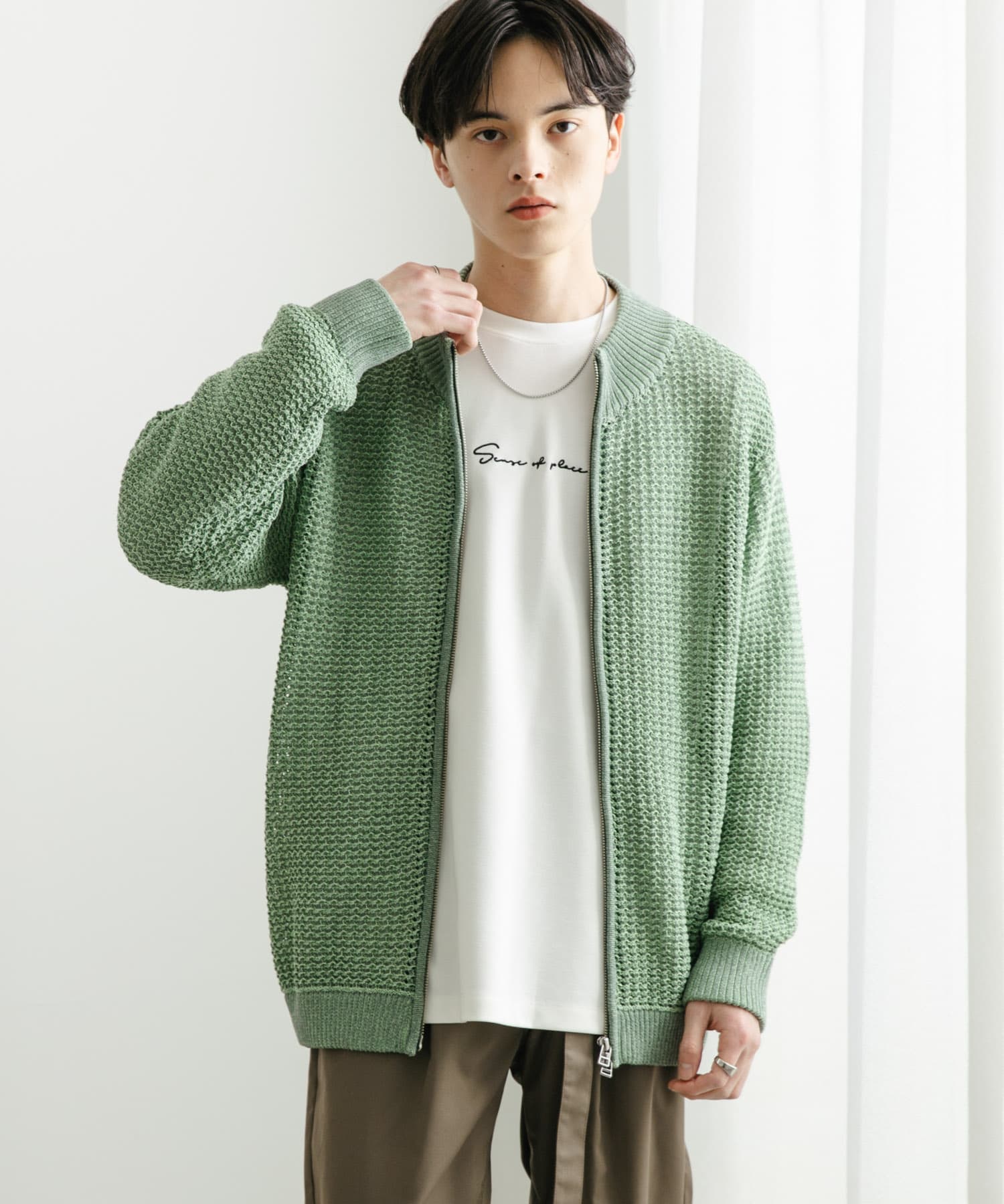 身長：173cm サイズ：L