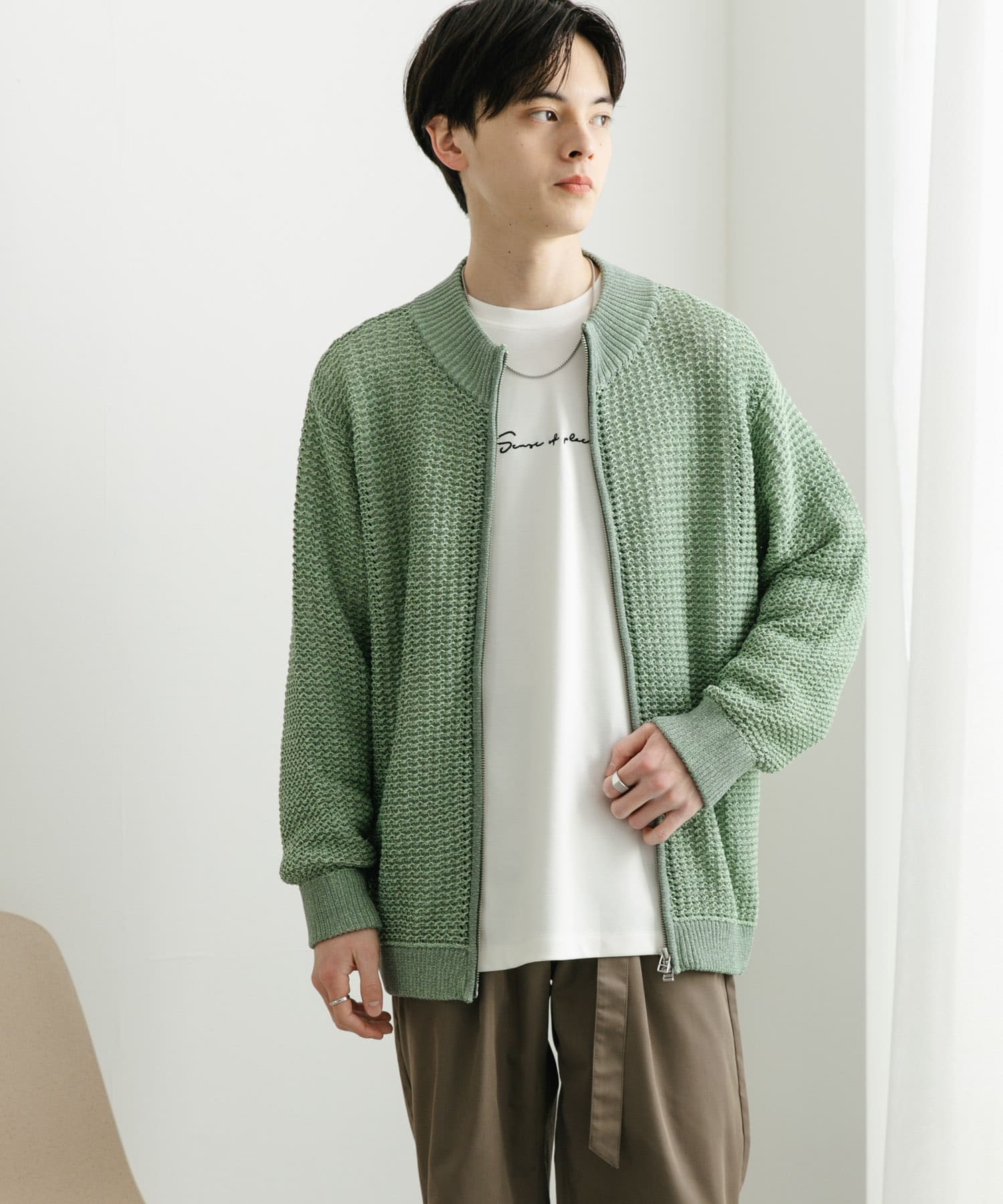 身長：173cm サイズ：L