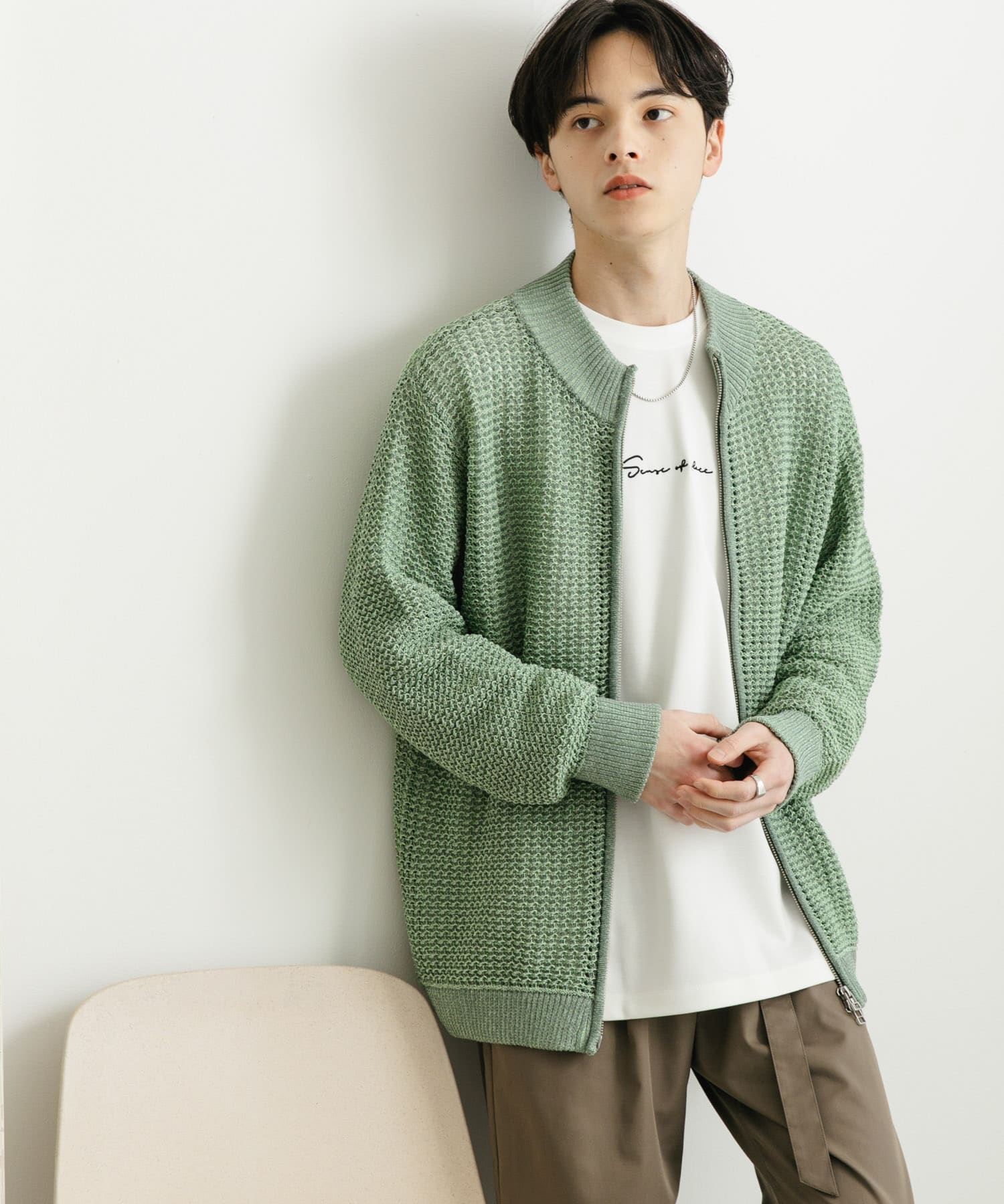 身長：173cm サイズ：L