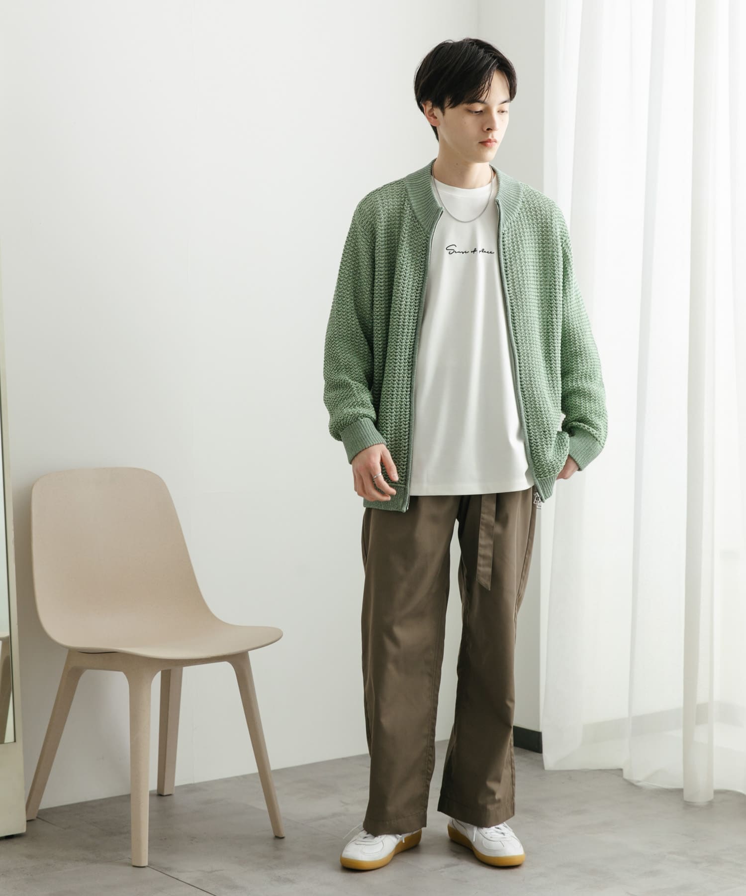 身長：173cm サイズ：L