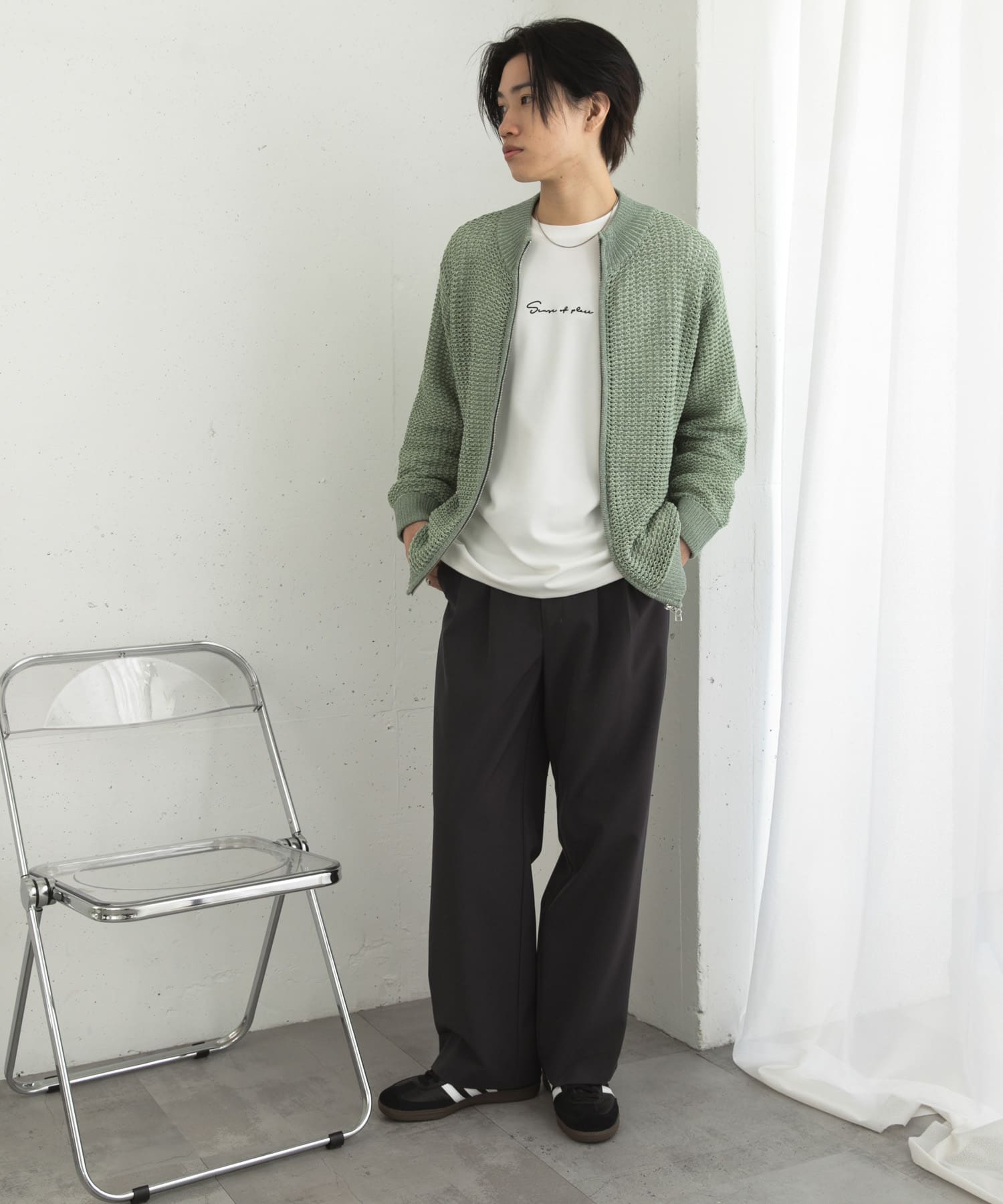 身長：176cm サイズ：L