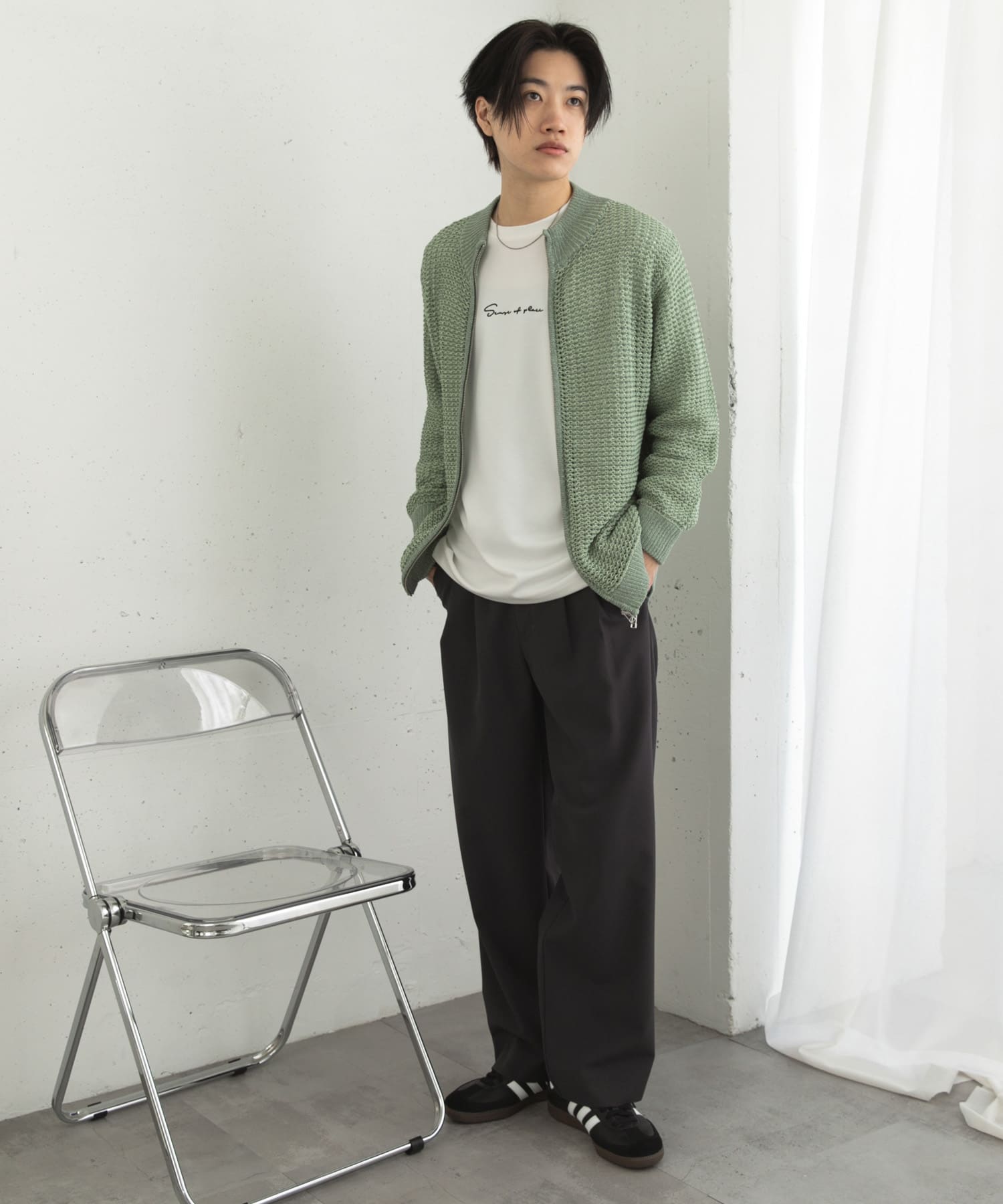 身長：176cm サイズ：L