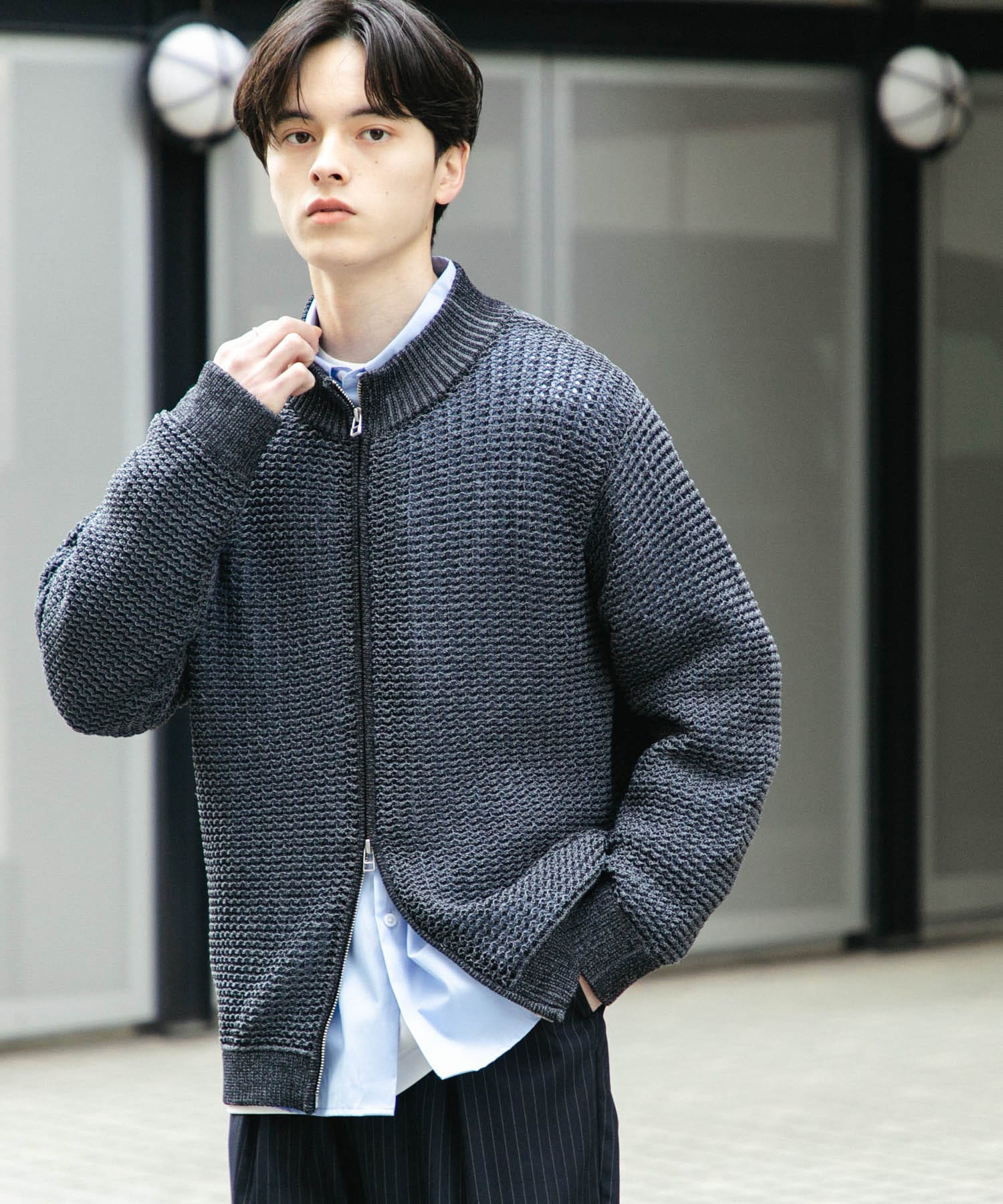 身長：173cm サイズ：L