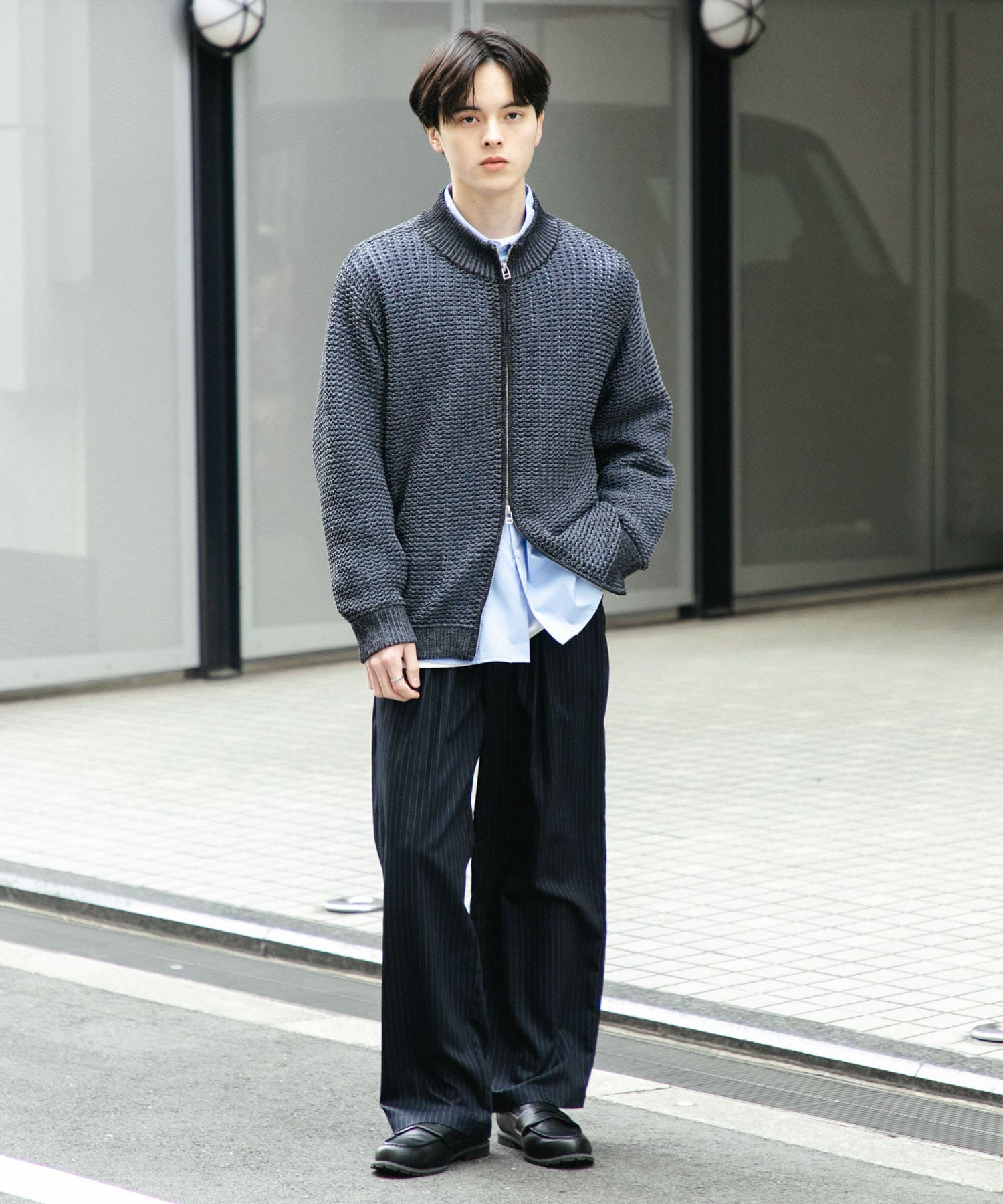 身長：173cm サイズ：L