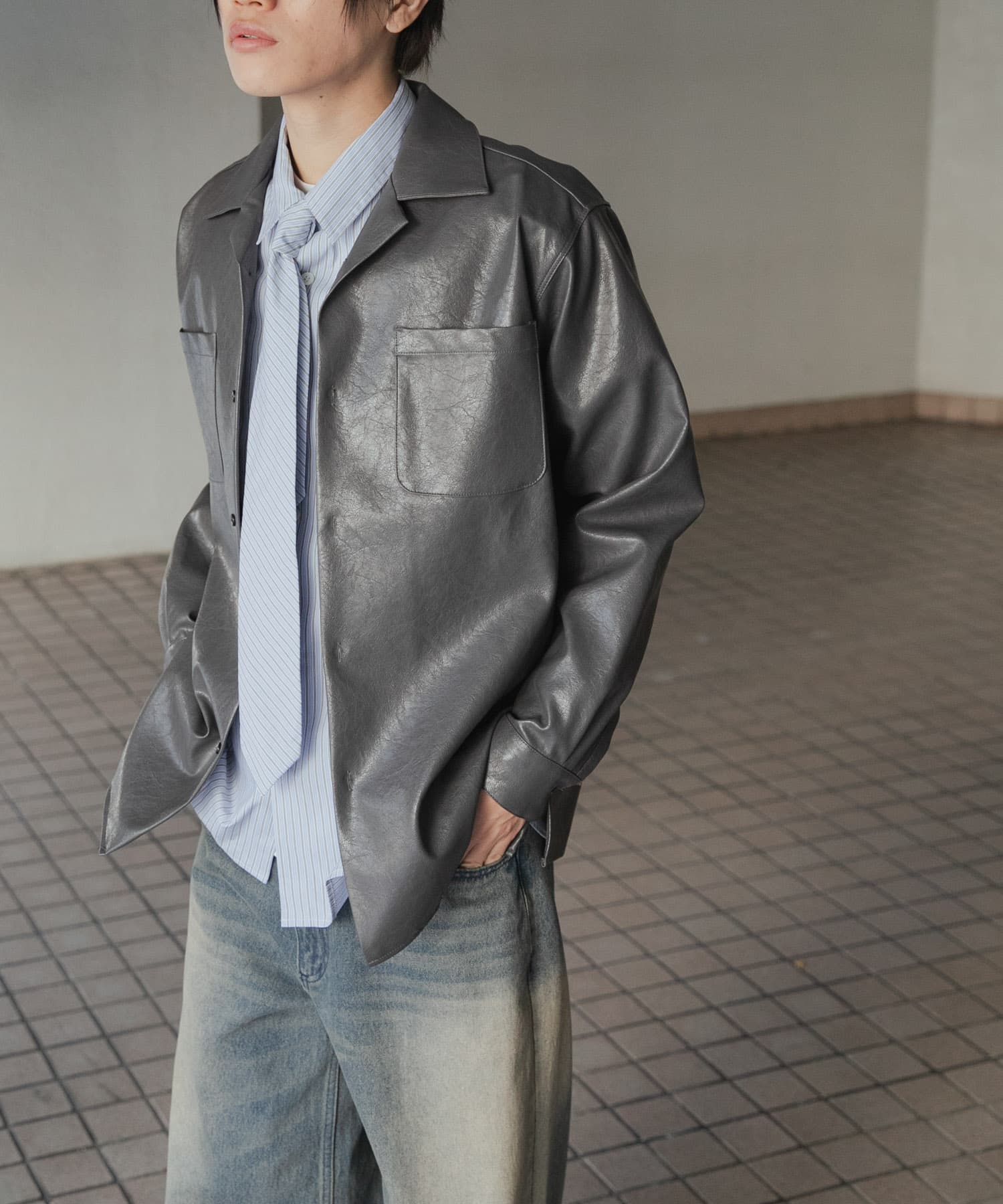 身長：176cm サイズ：L