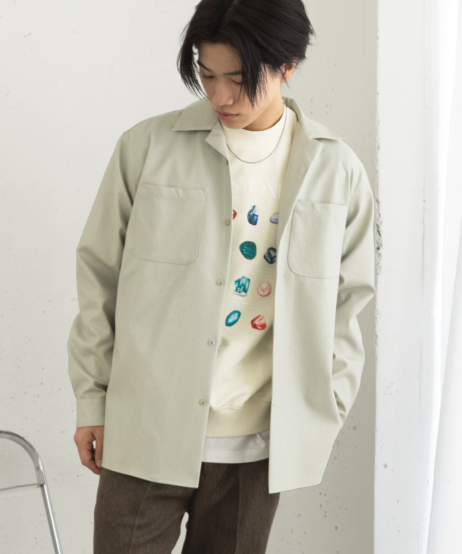 身長：176cm サイズ：L