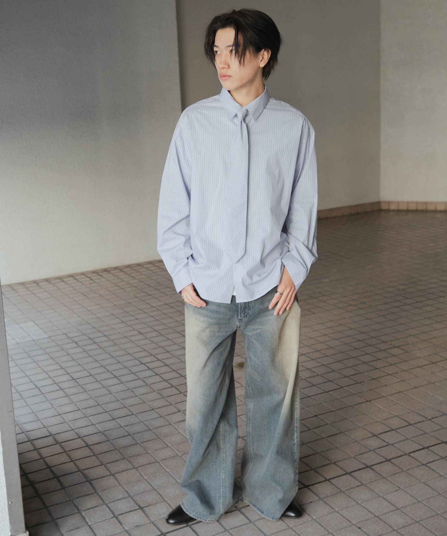 身長：176cm サイズ：L