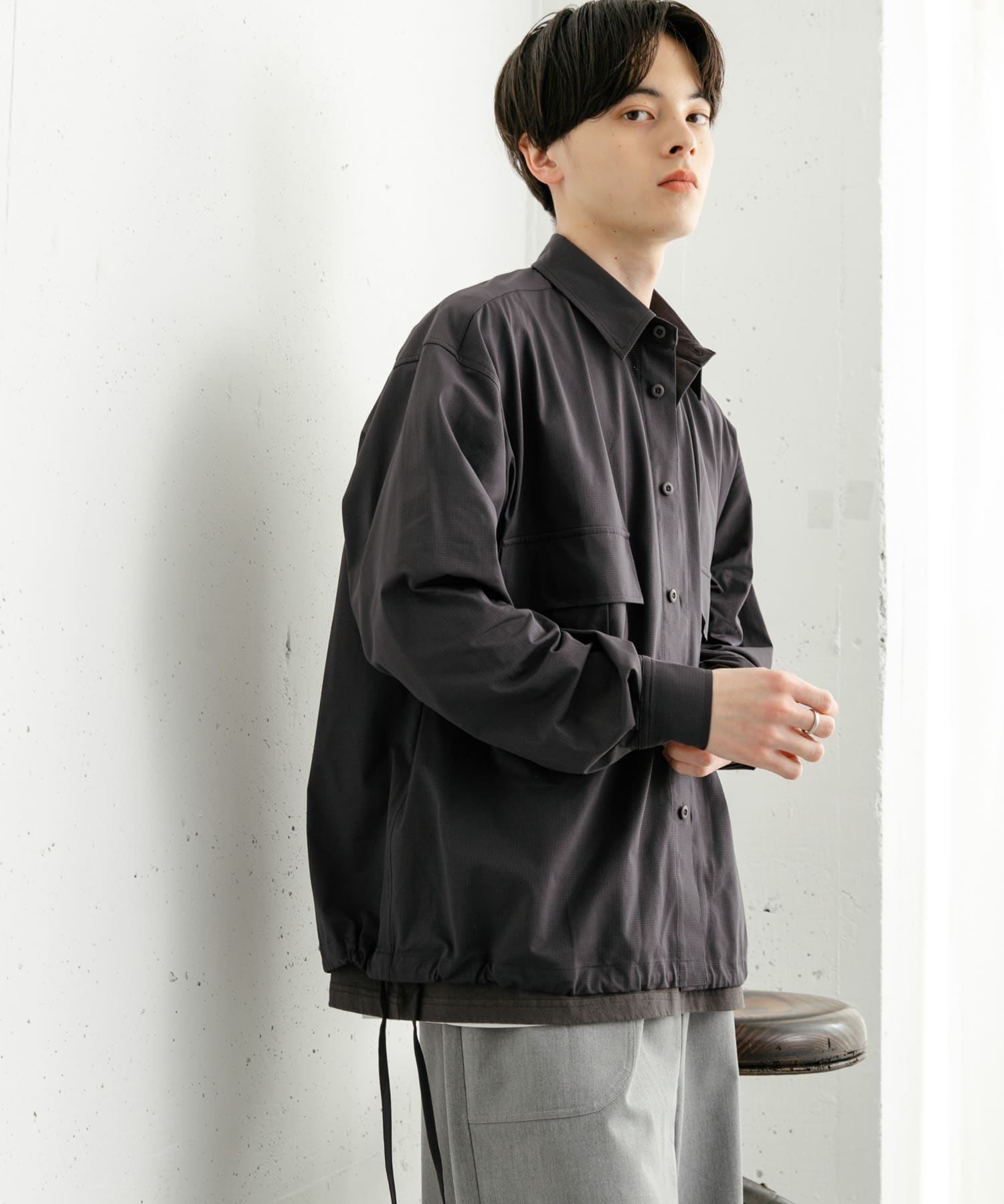 身長：173cm サイズ：L
