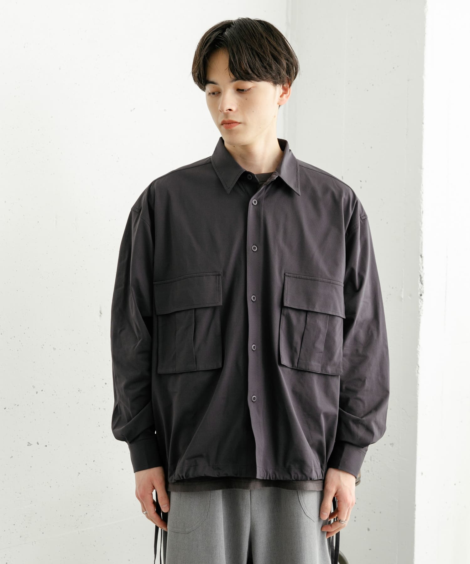 身長：173cm サイズ：L