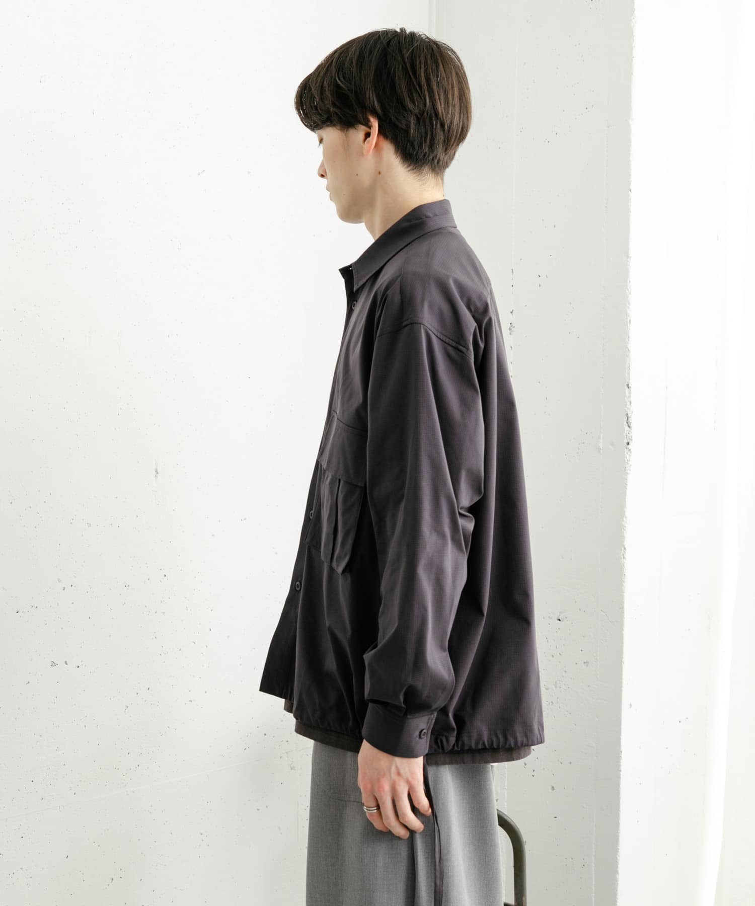 身長：173cm サイズ：L