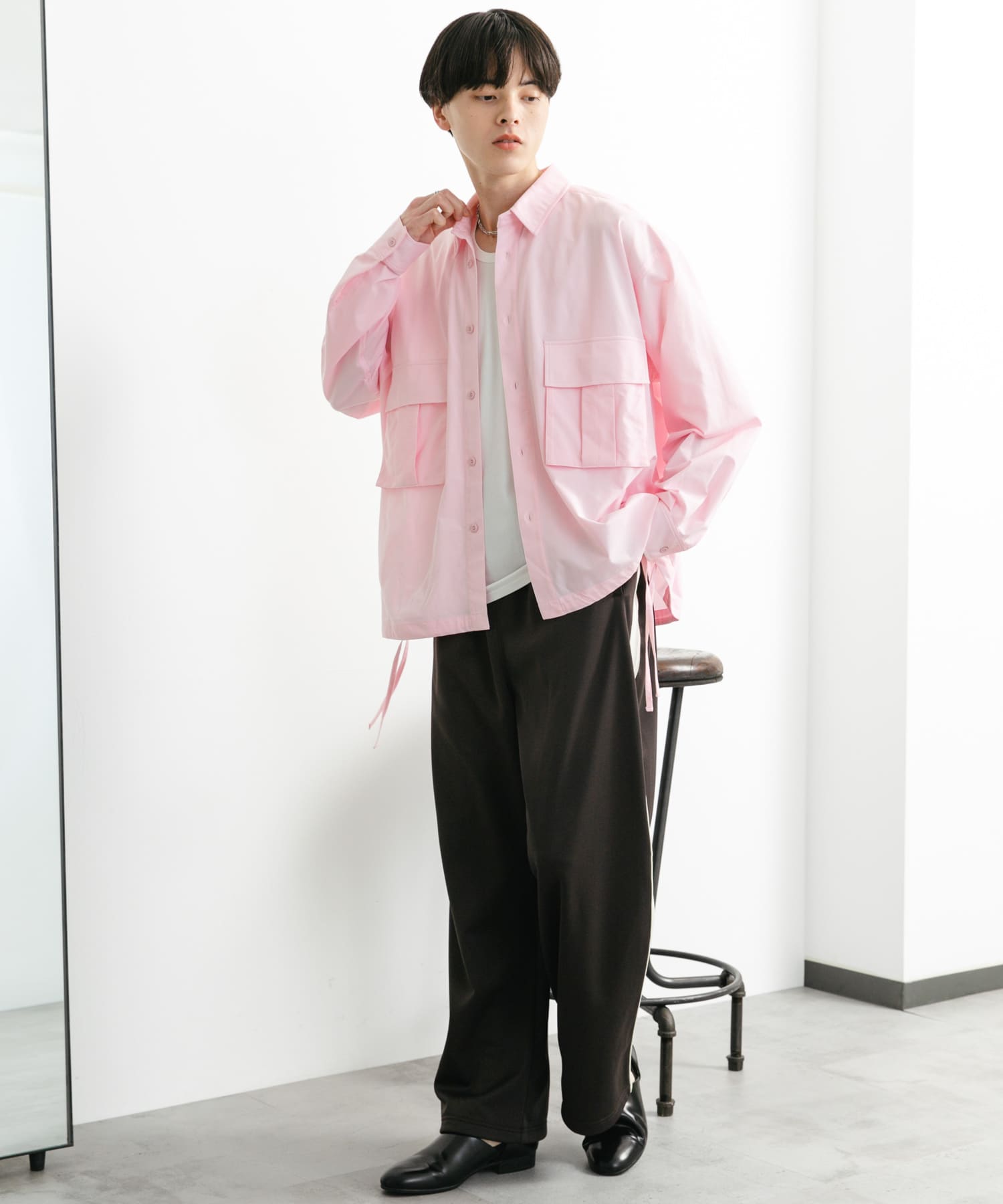 身長：173cm サイズ：L