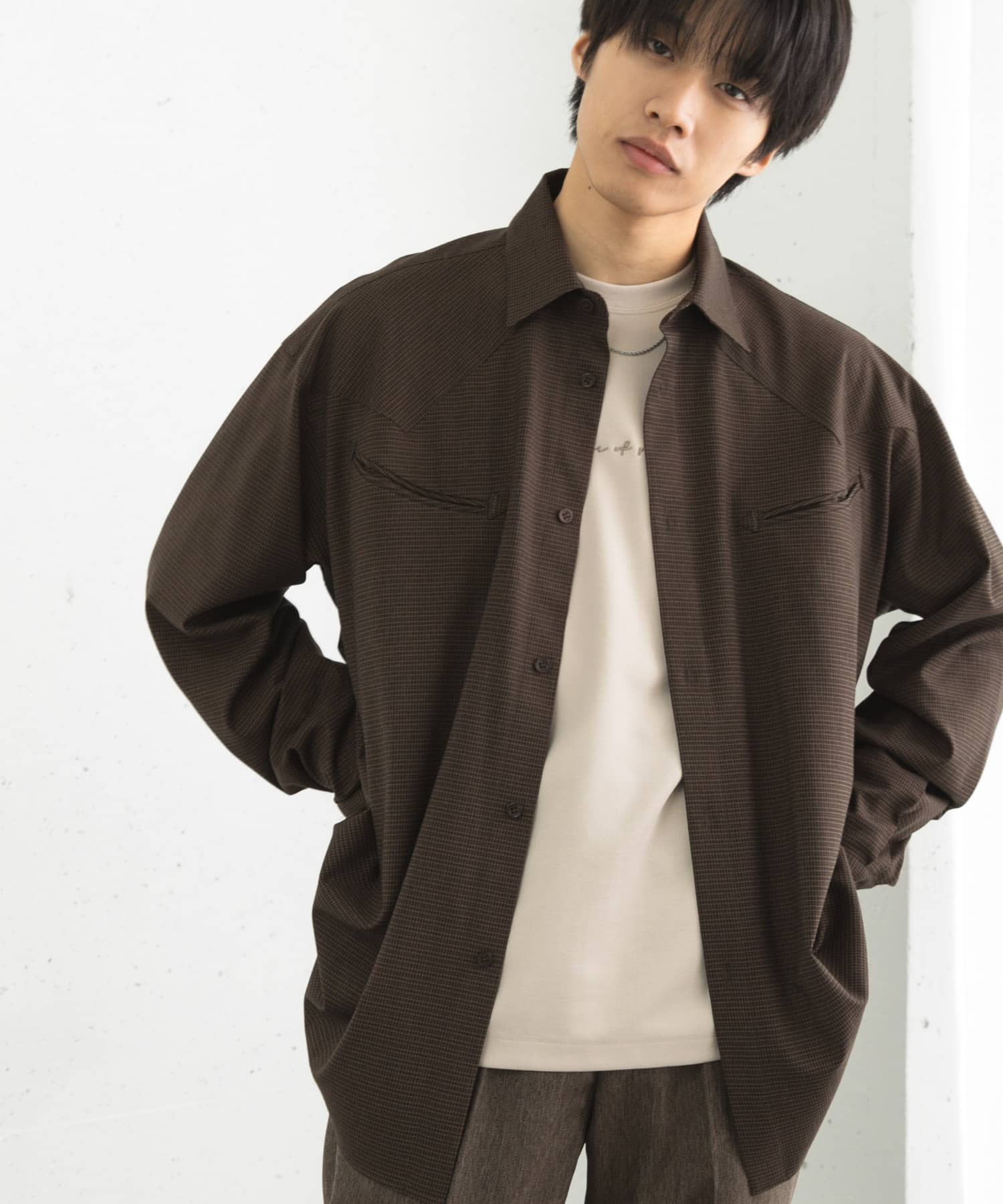 身長：172cm サイズ：L