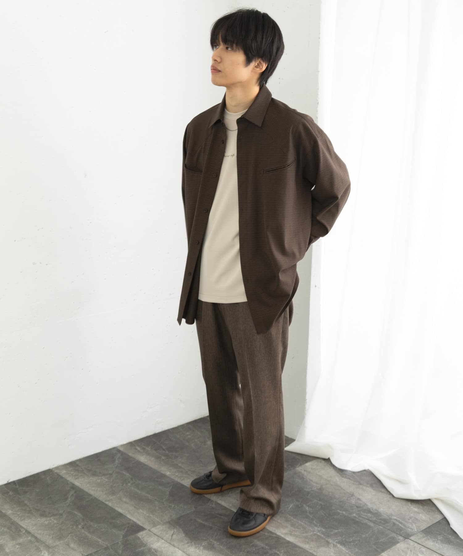身長：172cm サイズ：L