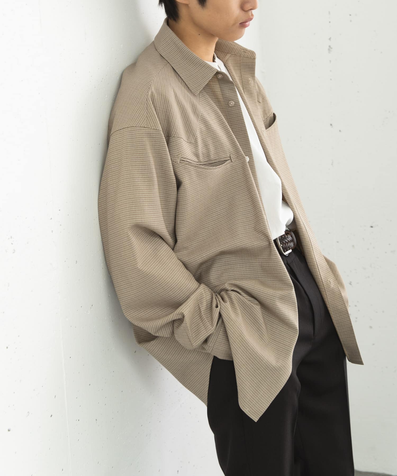 チェックウエスタンシャツ