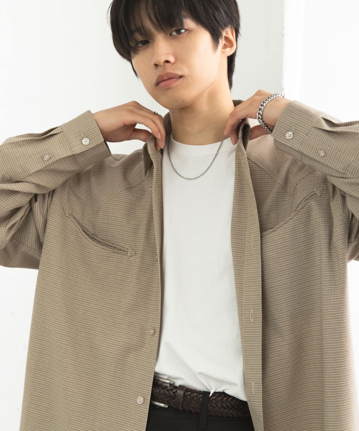 身長：172cm サイズ：L