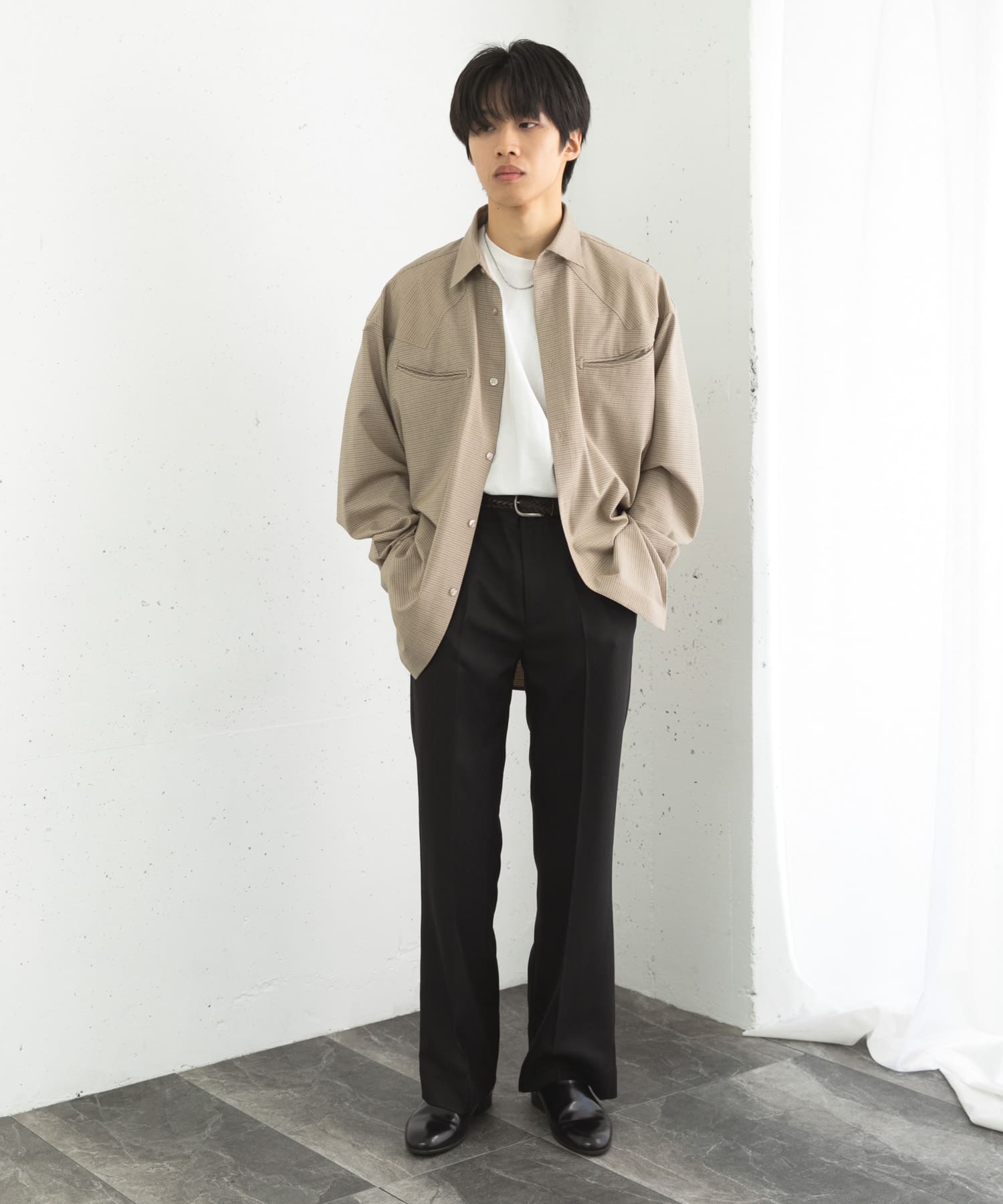 身長：172cm サイズ：L