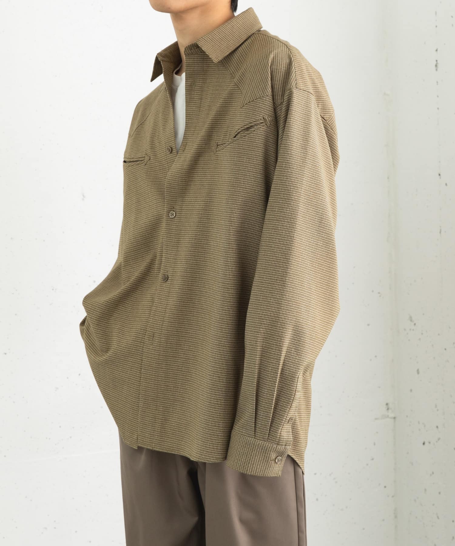 身長：172cm サイズ：L