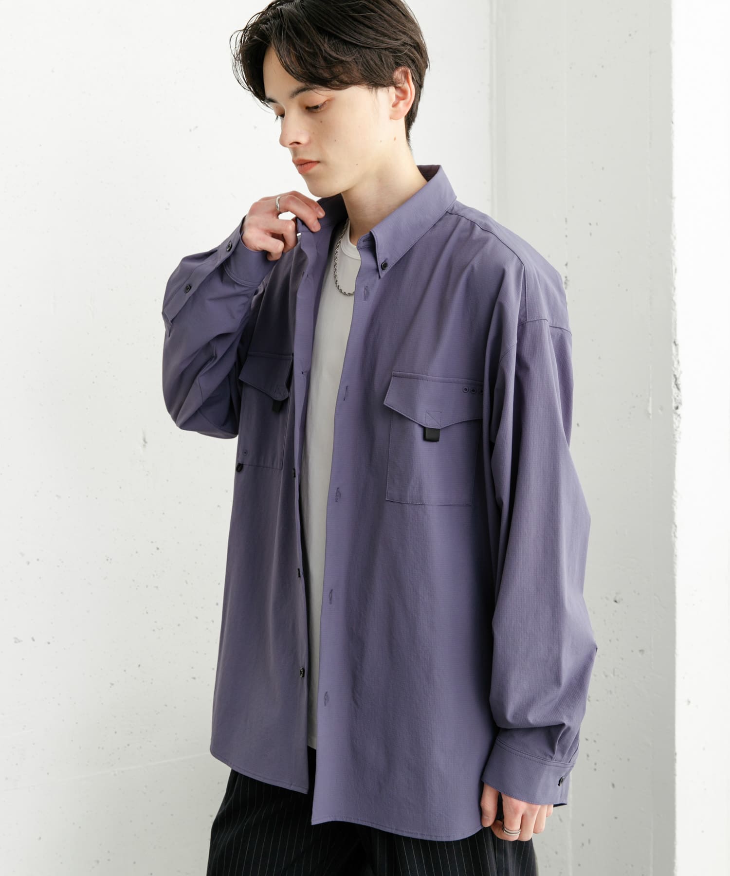 身長：173cm サイズ：L