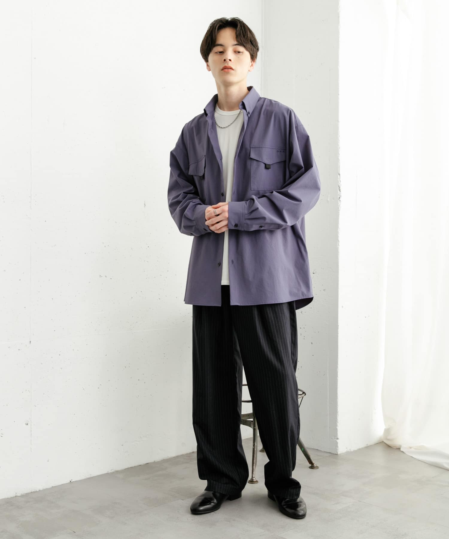 身長：173cm サイズ：L