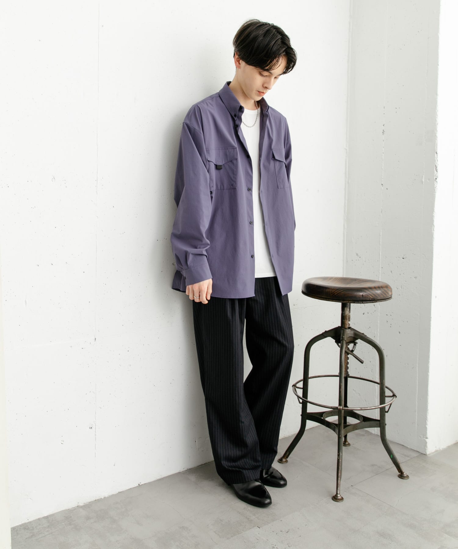 身長：173cm サイズ：L