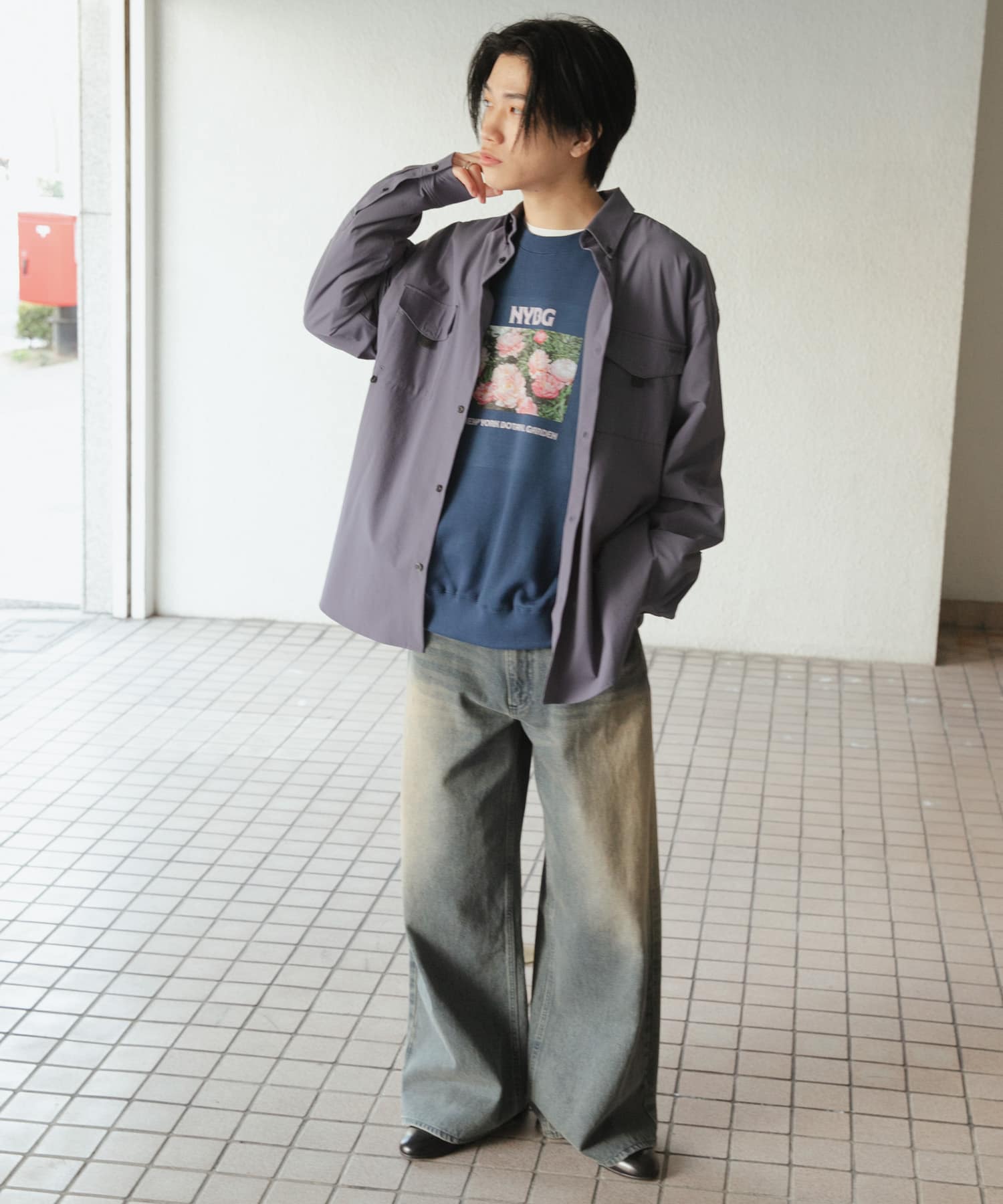 身長：176cm サイズ：L