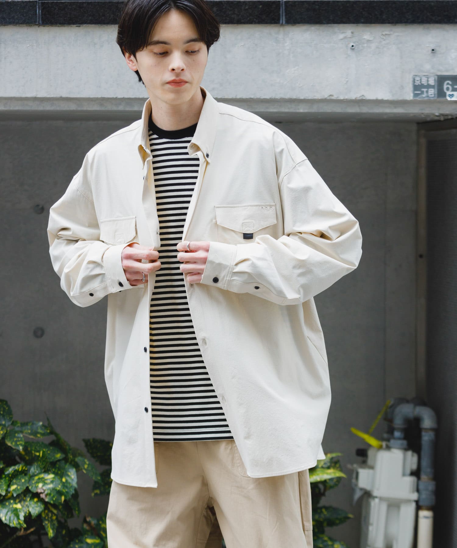 身長：173cm サイズ：L