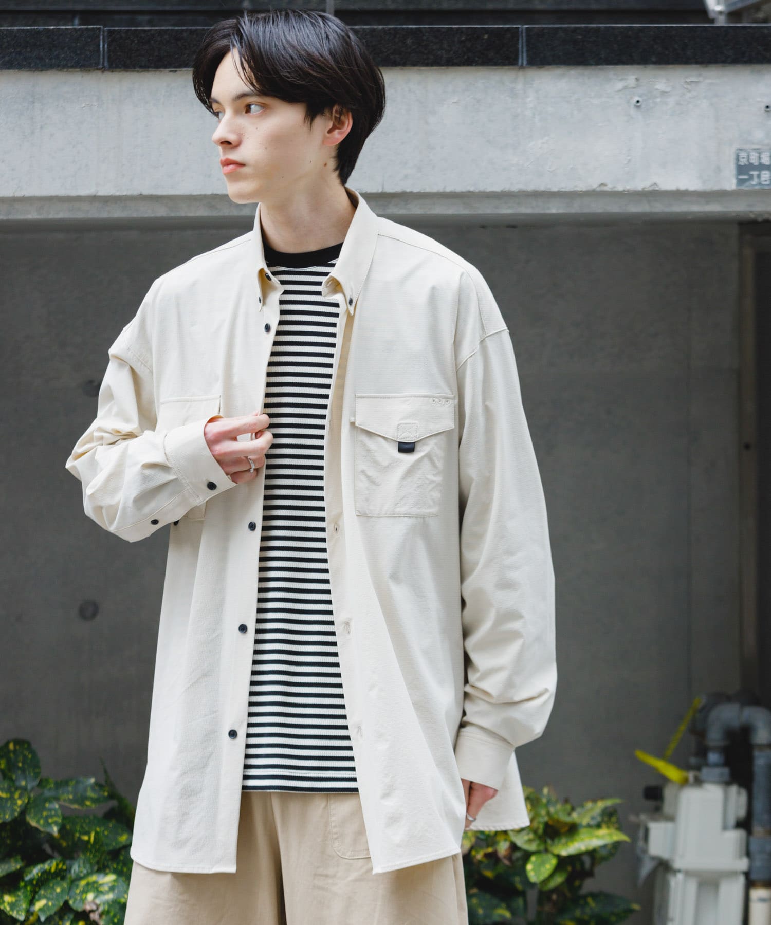 身長：173cm サイズ：L