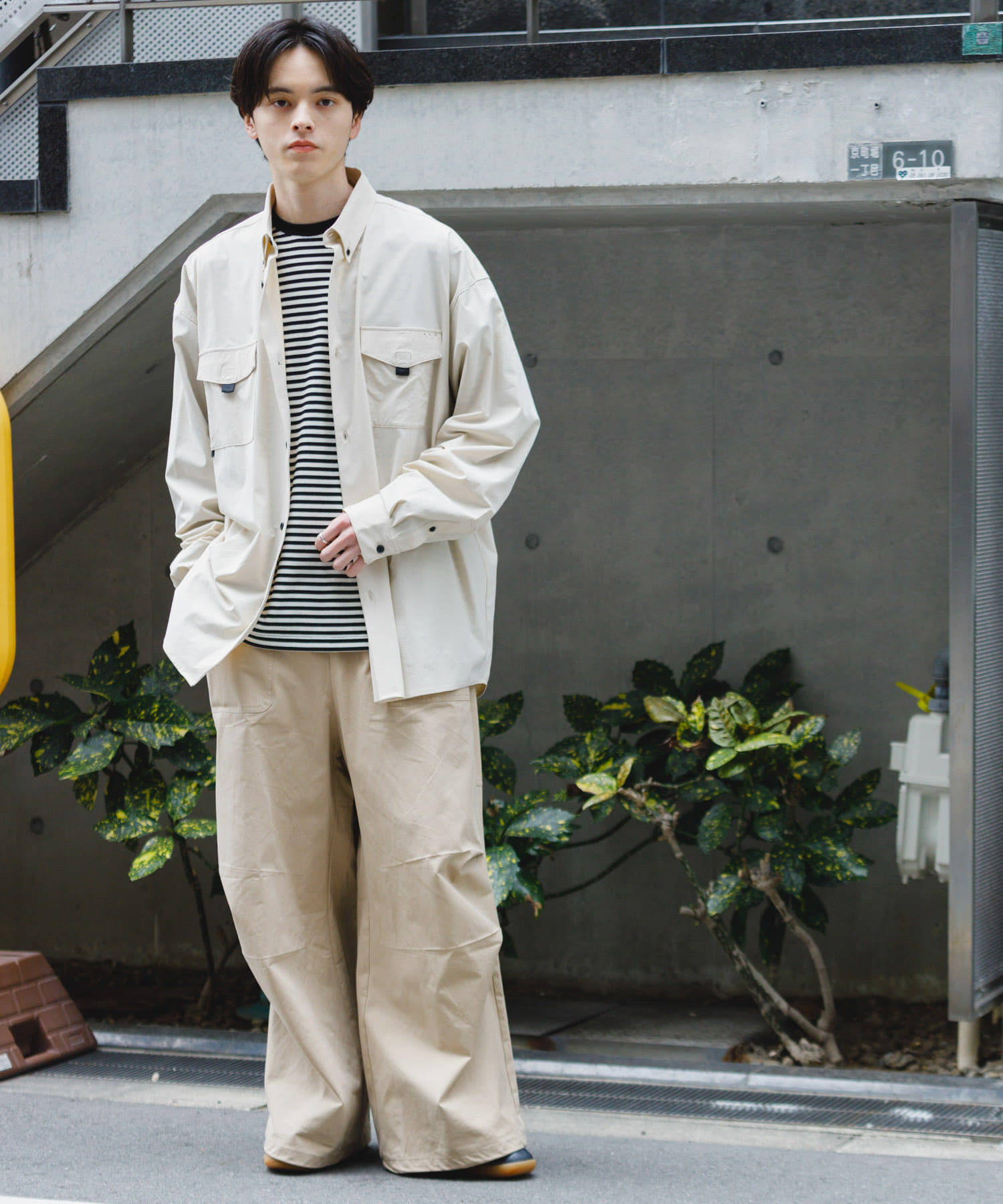 身長：173cm サイズ：L