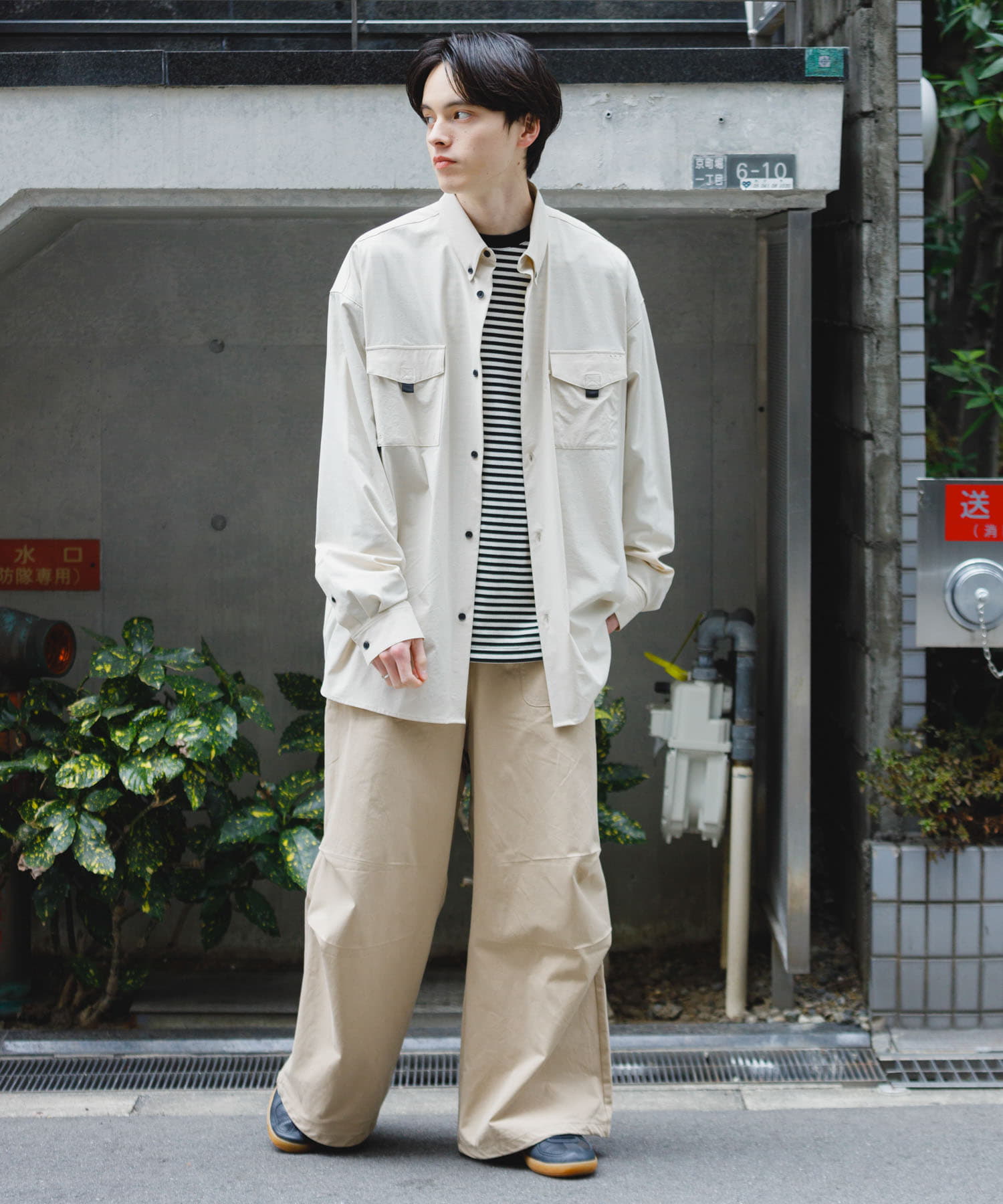 身長：173cm サイズ：L