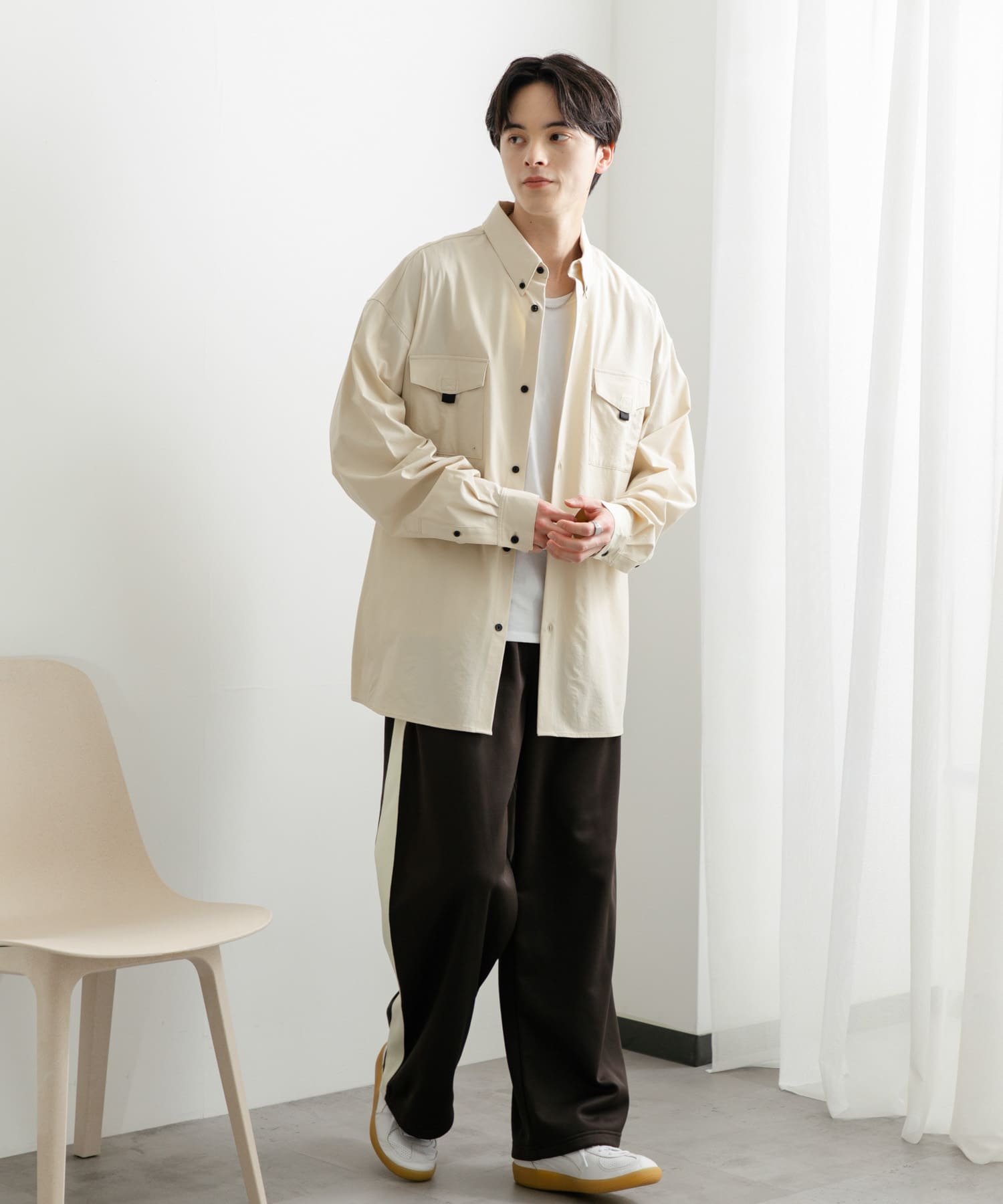 身長：173cm サイズ：L