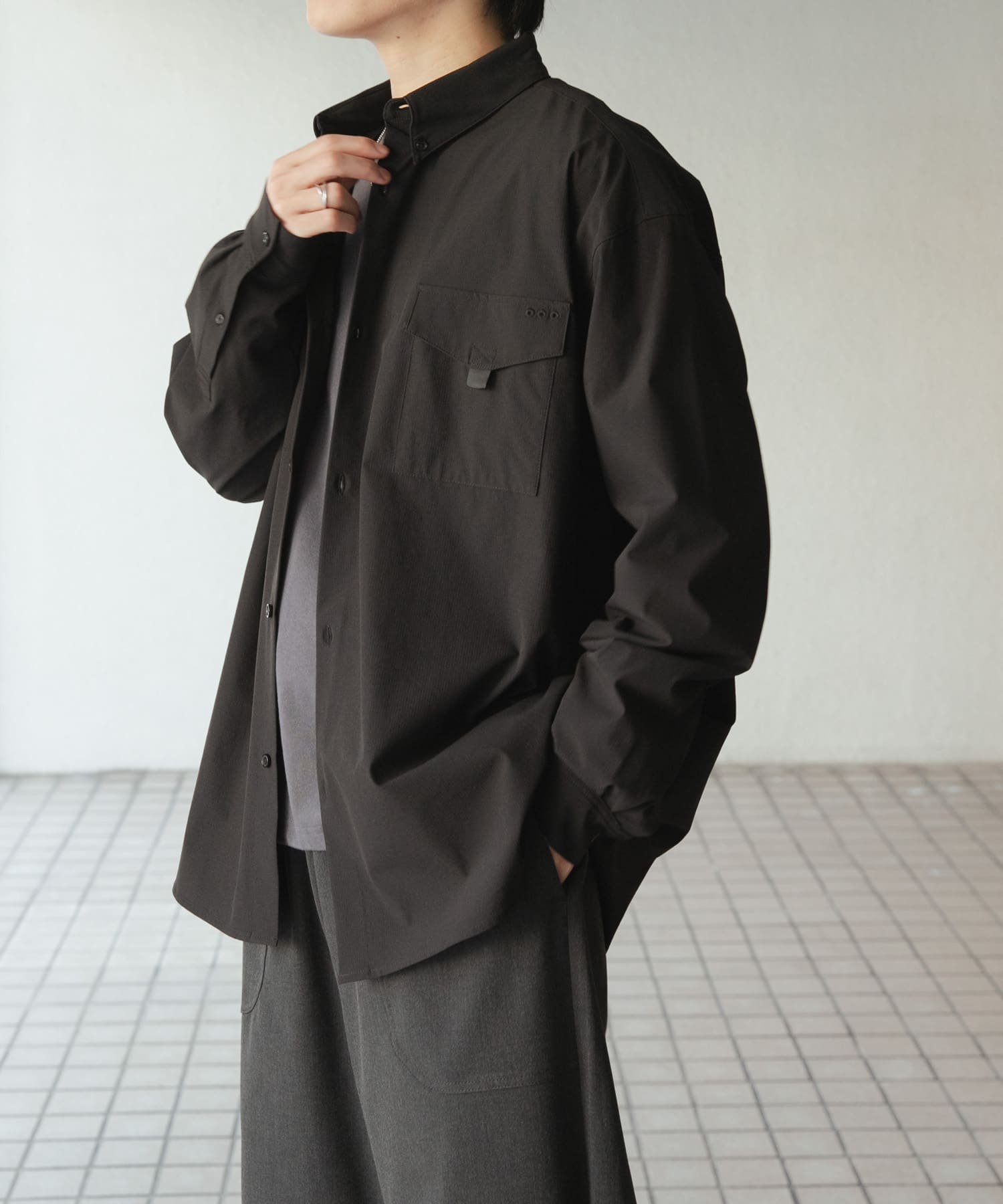 身長：176cm サイズ：L