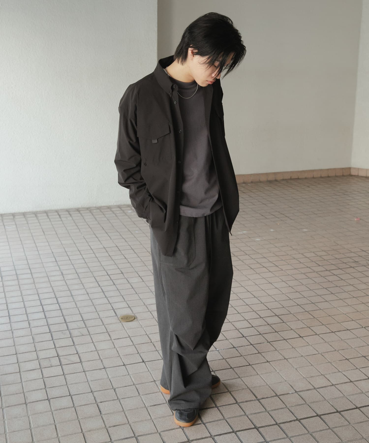 身長：176cm サイズ：L