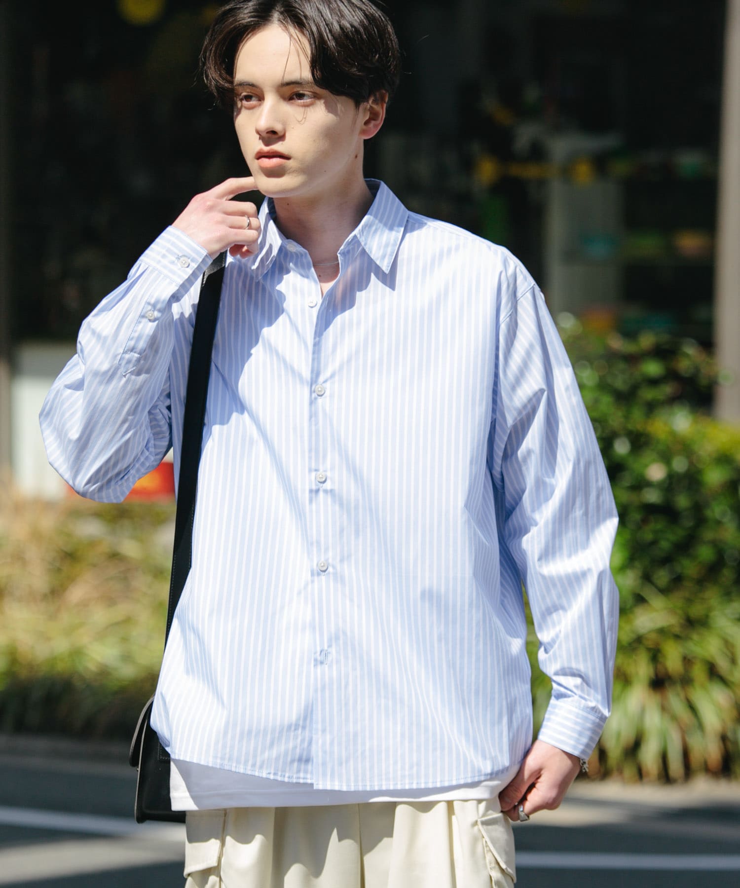 『ユニセックス』『イージーケア』コンフォートレギュラーカラーシャツ