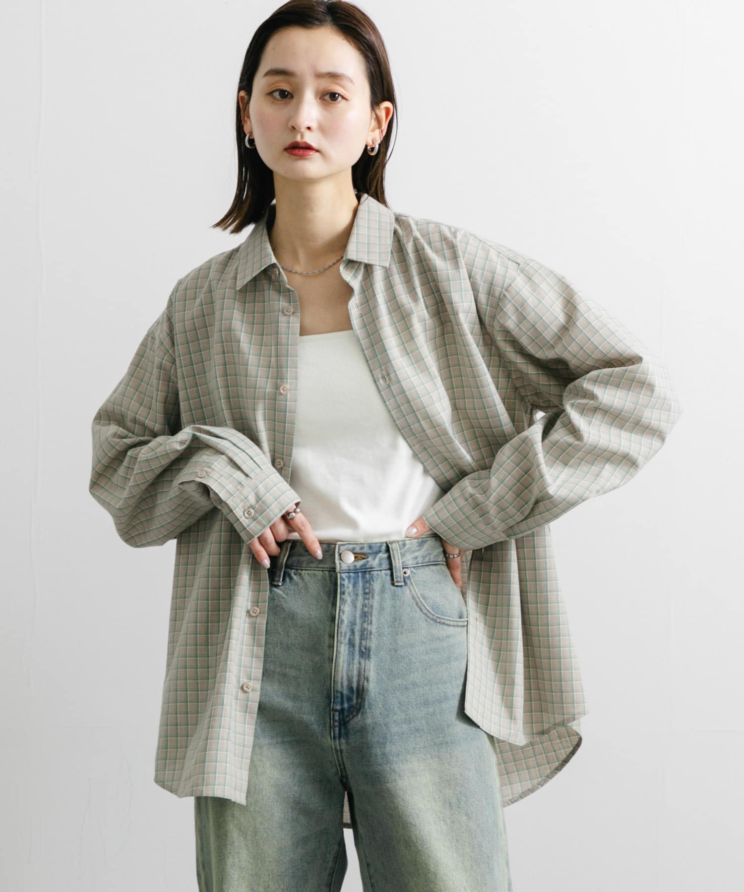 身長：169cm サイズ：L