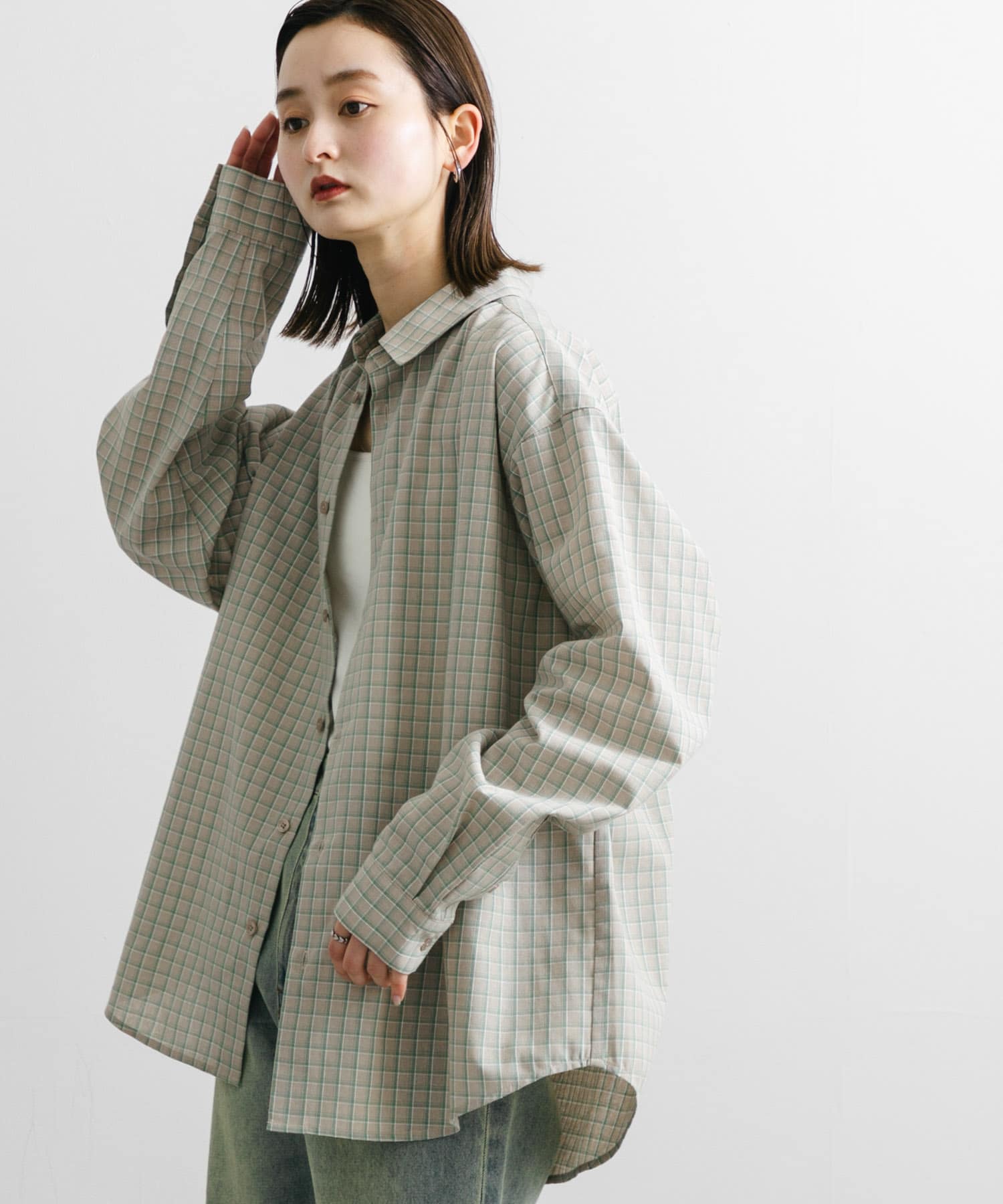 身長：169cm サイズ：L