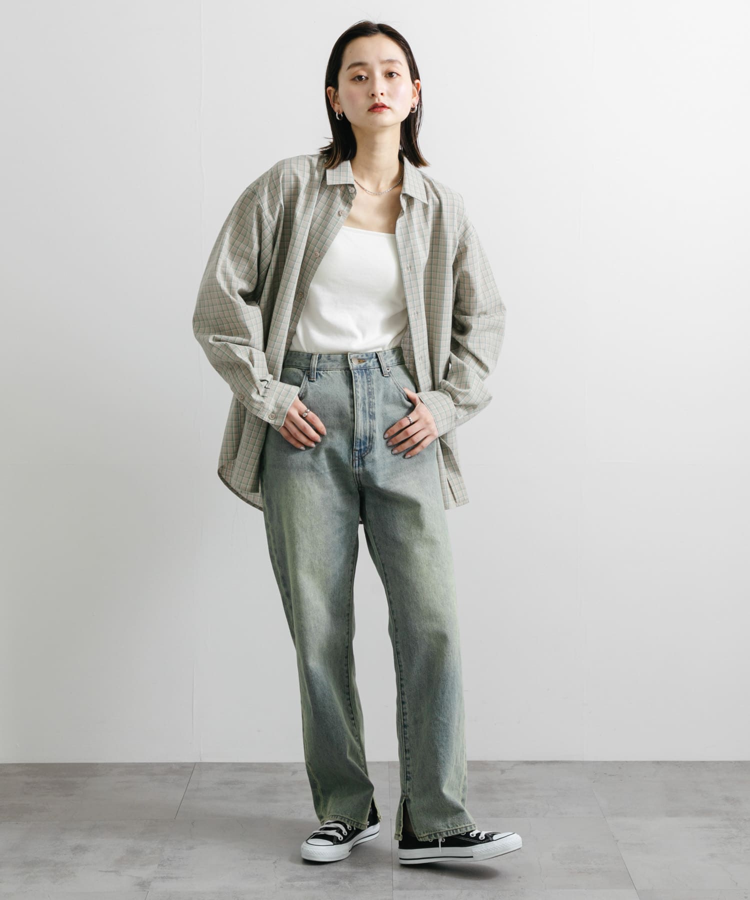 身長：169cm サイズ：L