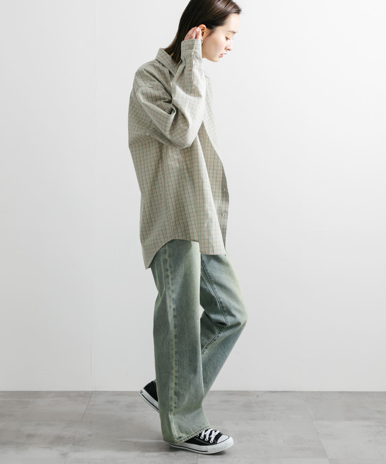 身長：169cm サイズ：L