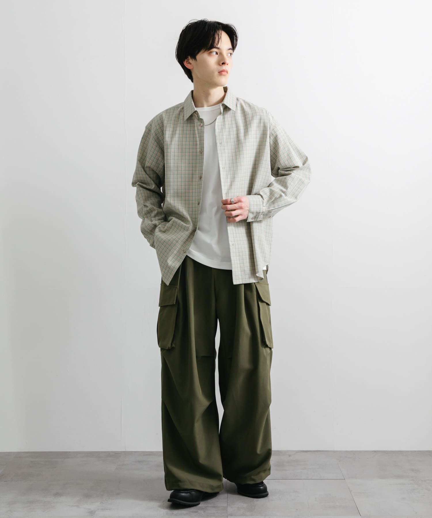 身長：173cm サイズ：L