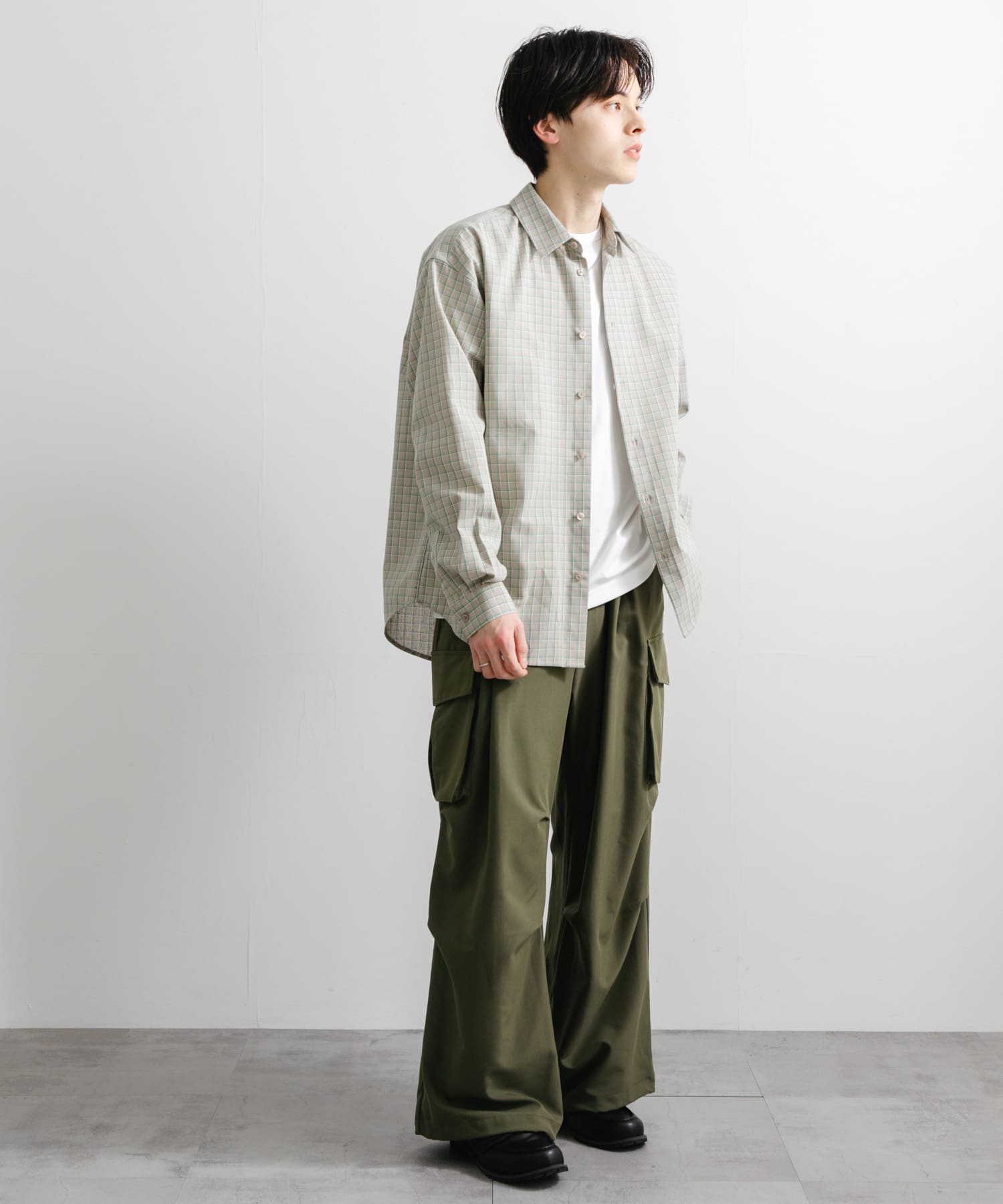 身長：173cm サイズ：L