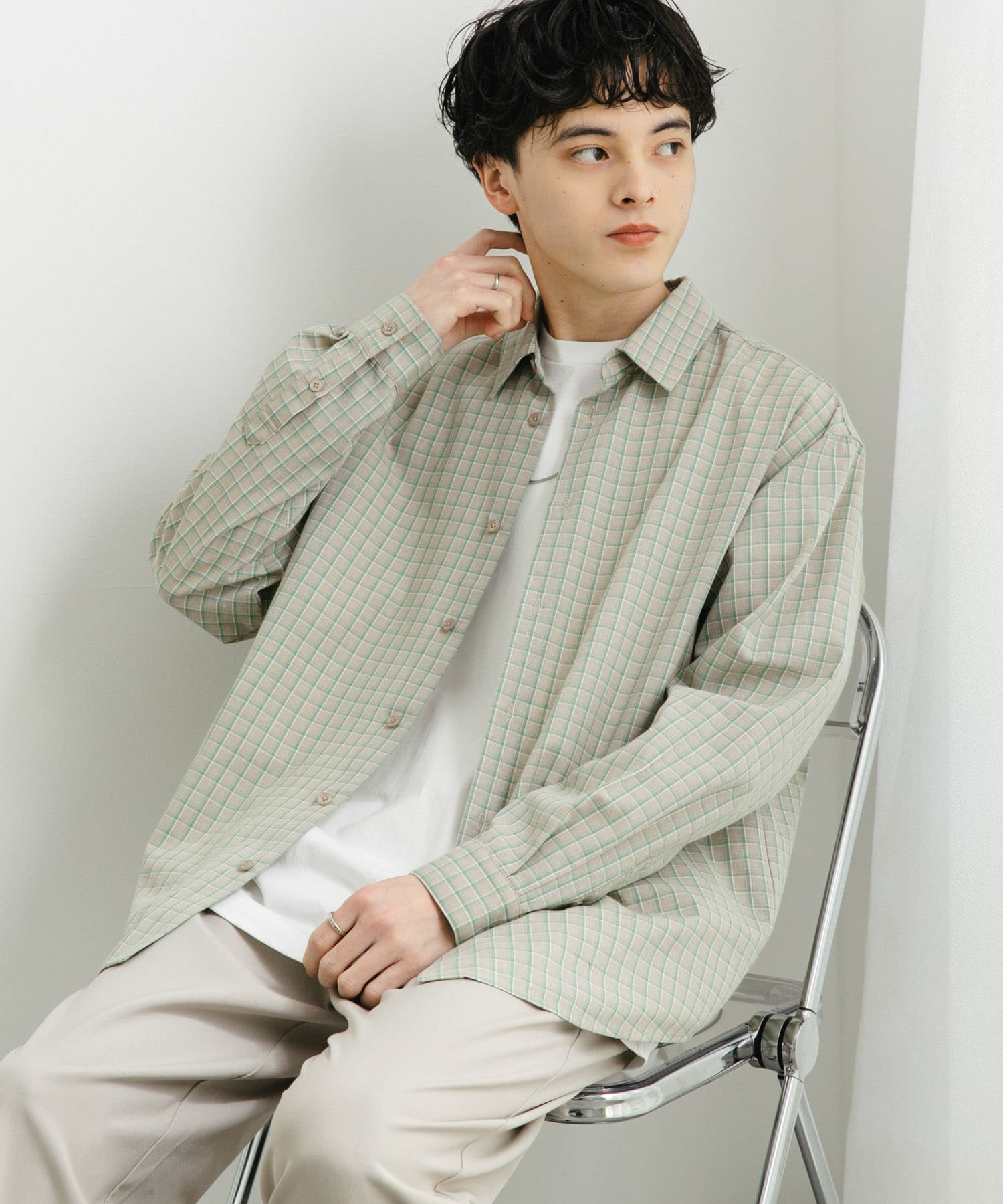 身長：172cm サイズ：L